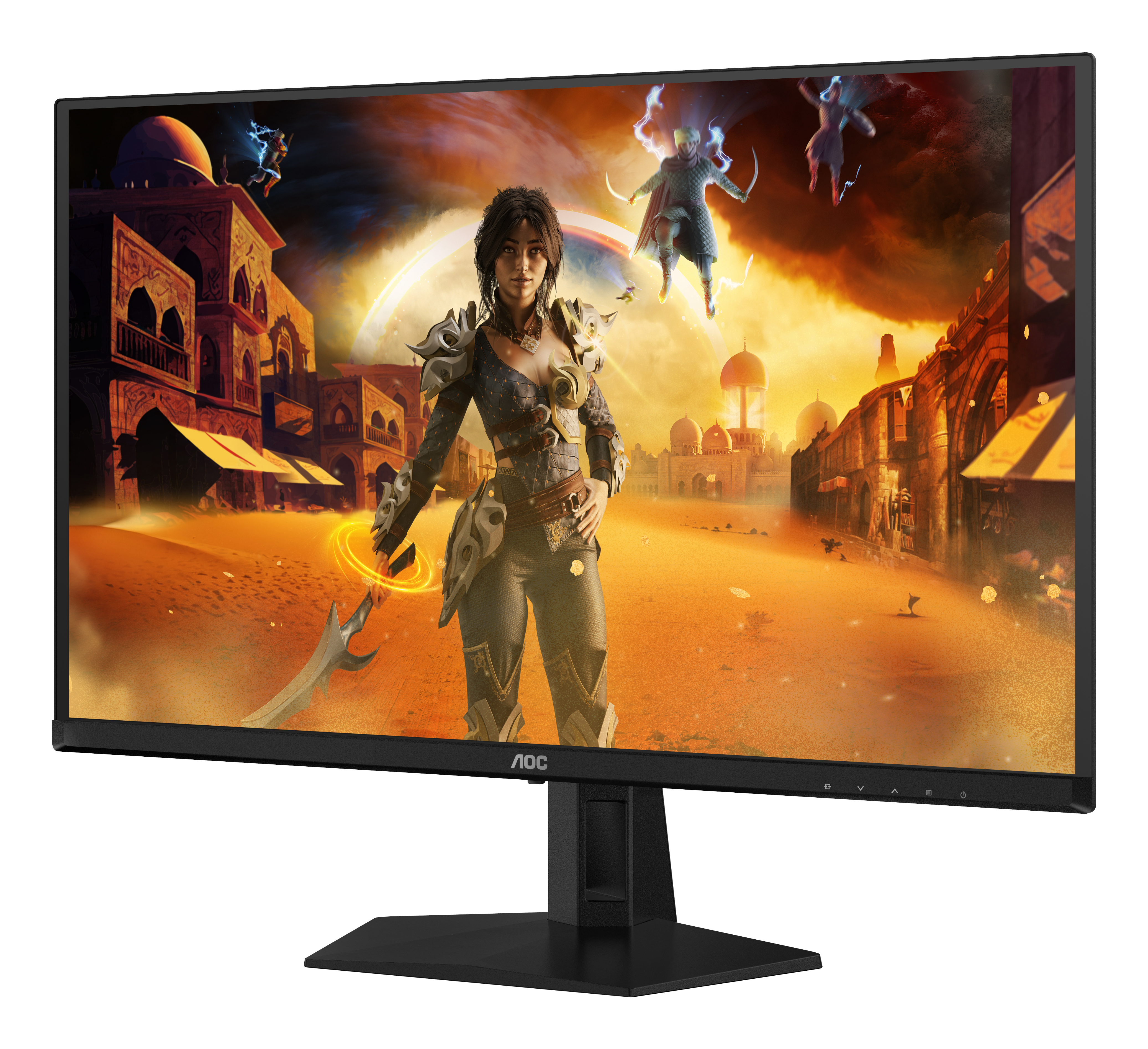 AOC G4 Q27G41ZDF computer monitor 67.3 cm (26.5) 2560 x 1440 pixels Quad HD QD-OLED Black, Red
