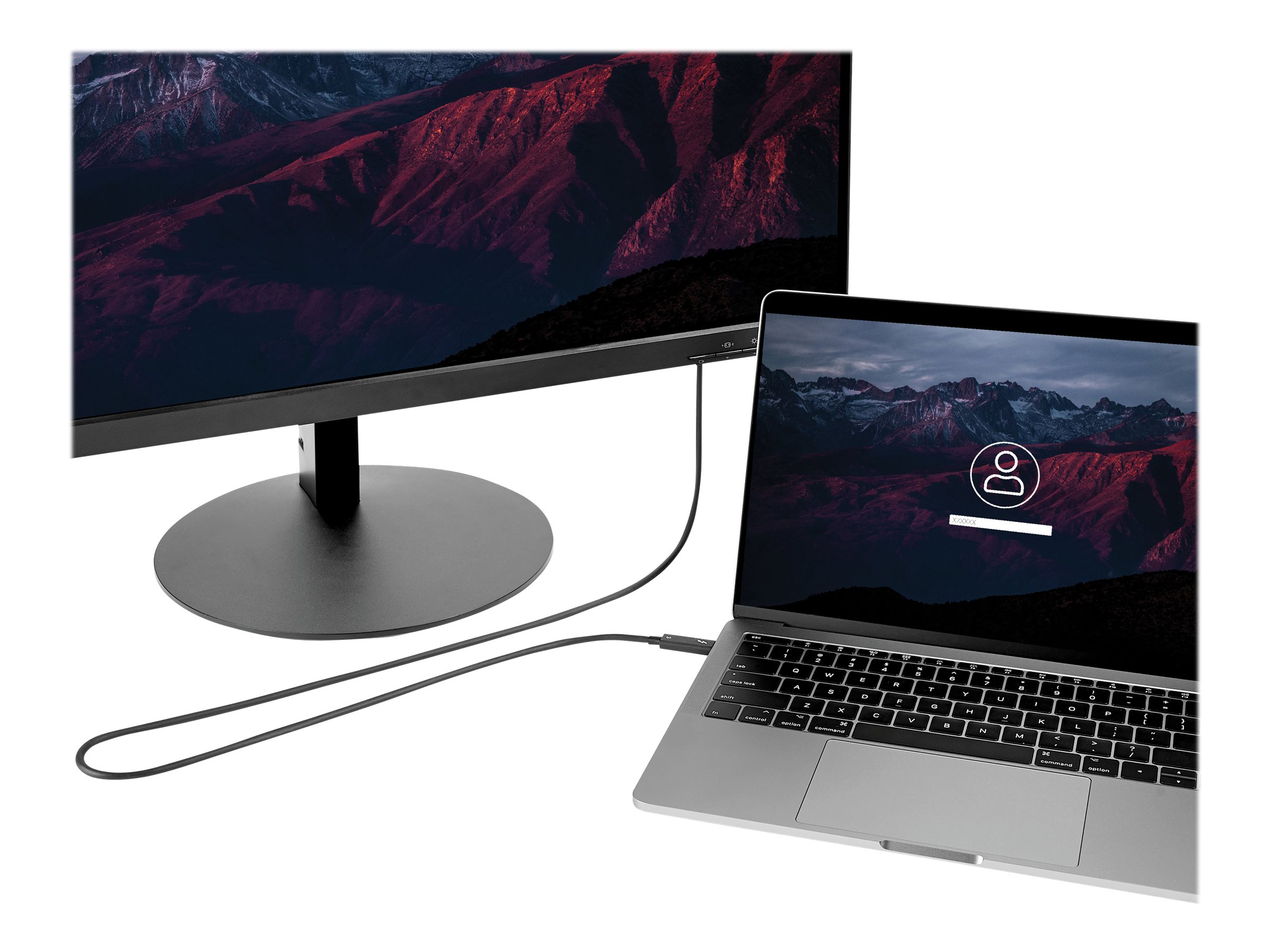 StarTech.com Cavo Thunderbolt 3 USB-C (40Gb/s) da 2m - Compatibile con Thunderbolt e USB