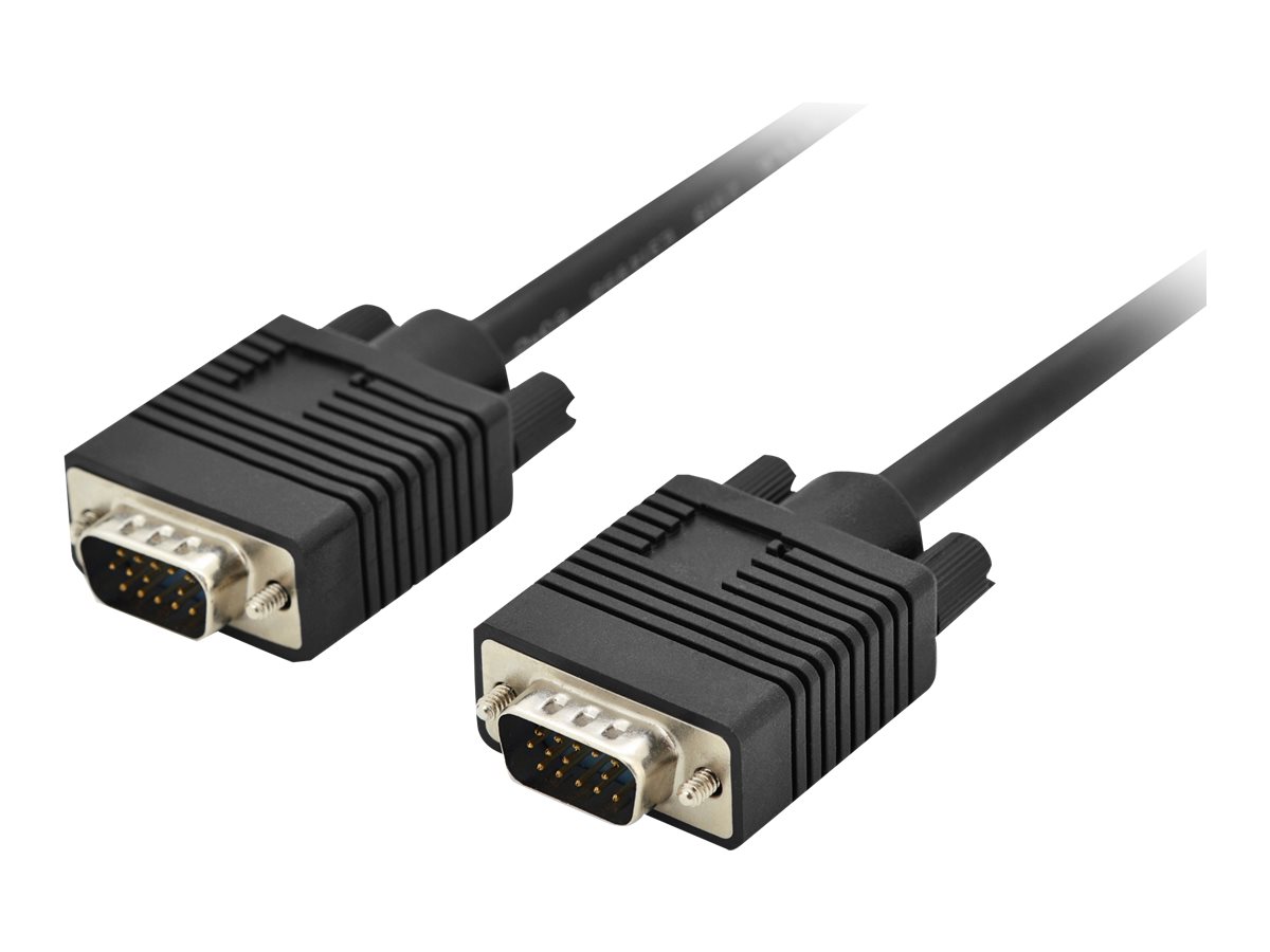 Digitus Cble de connexion pour moniteur VGA, HD15/M - HD15/M