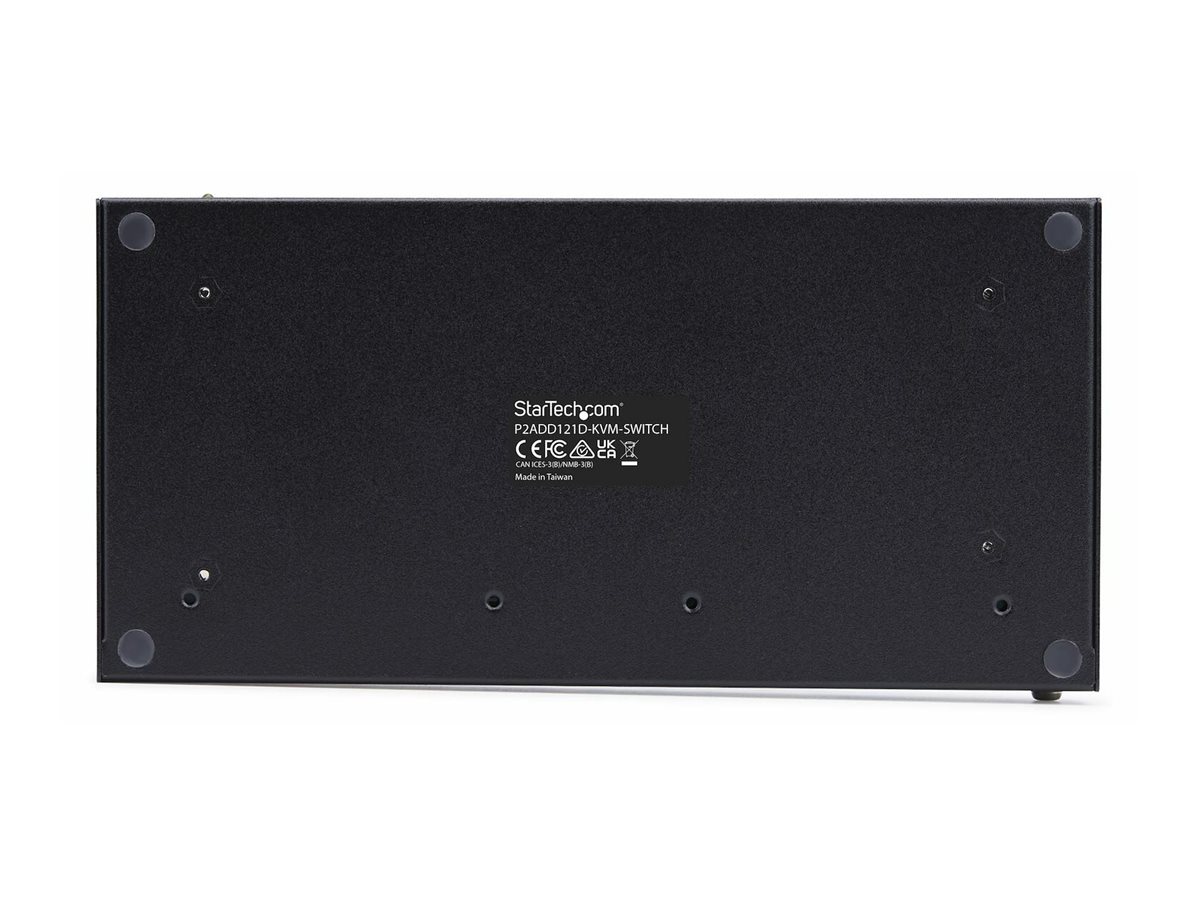 StarTech.com 2-Port Dual-Monitor DP KVM Switch w/Video Matrix, 4K 60Hz