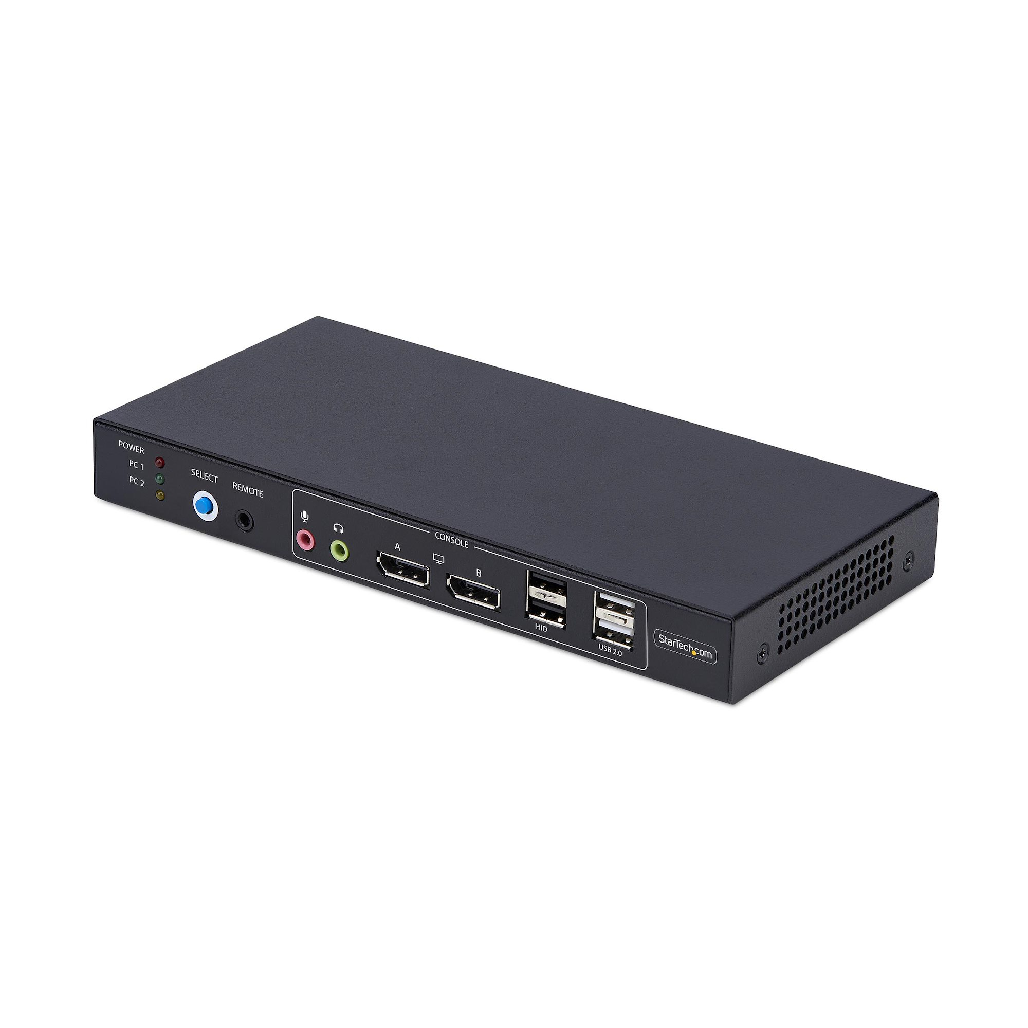 StarTech.com 2-Port Dual-Monitor DP KVM Switch w/Video Matrix, 4K 60Hz