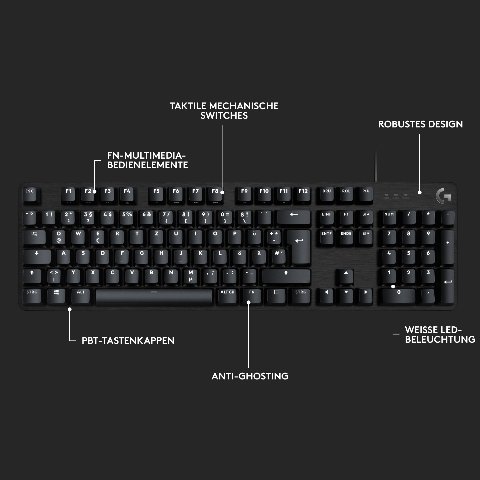 Logitech G G G413 SE Mechanical Gaming Keyboard