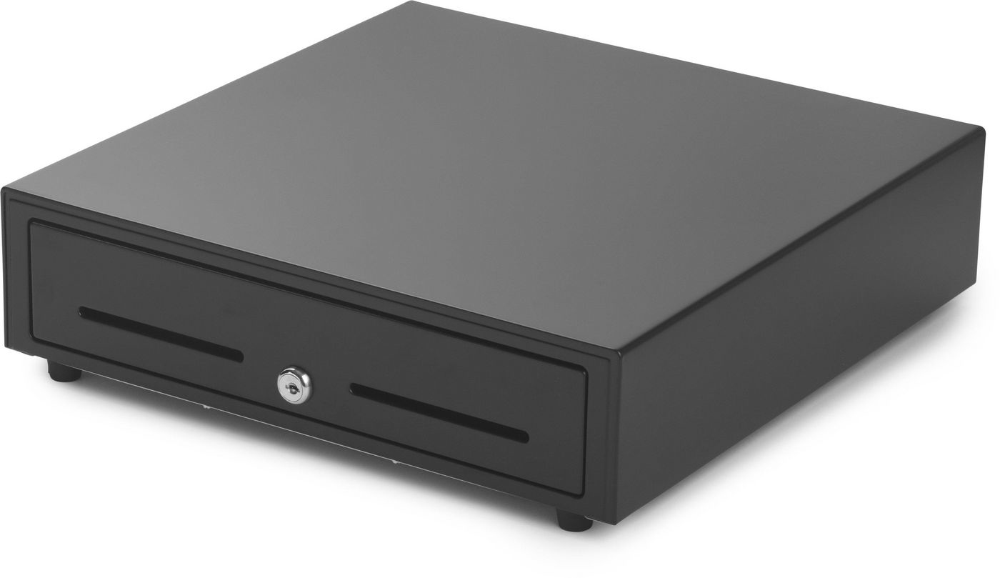Capture 410mm cash drawer 4B/8C Black All with same lock