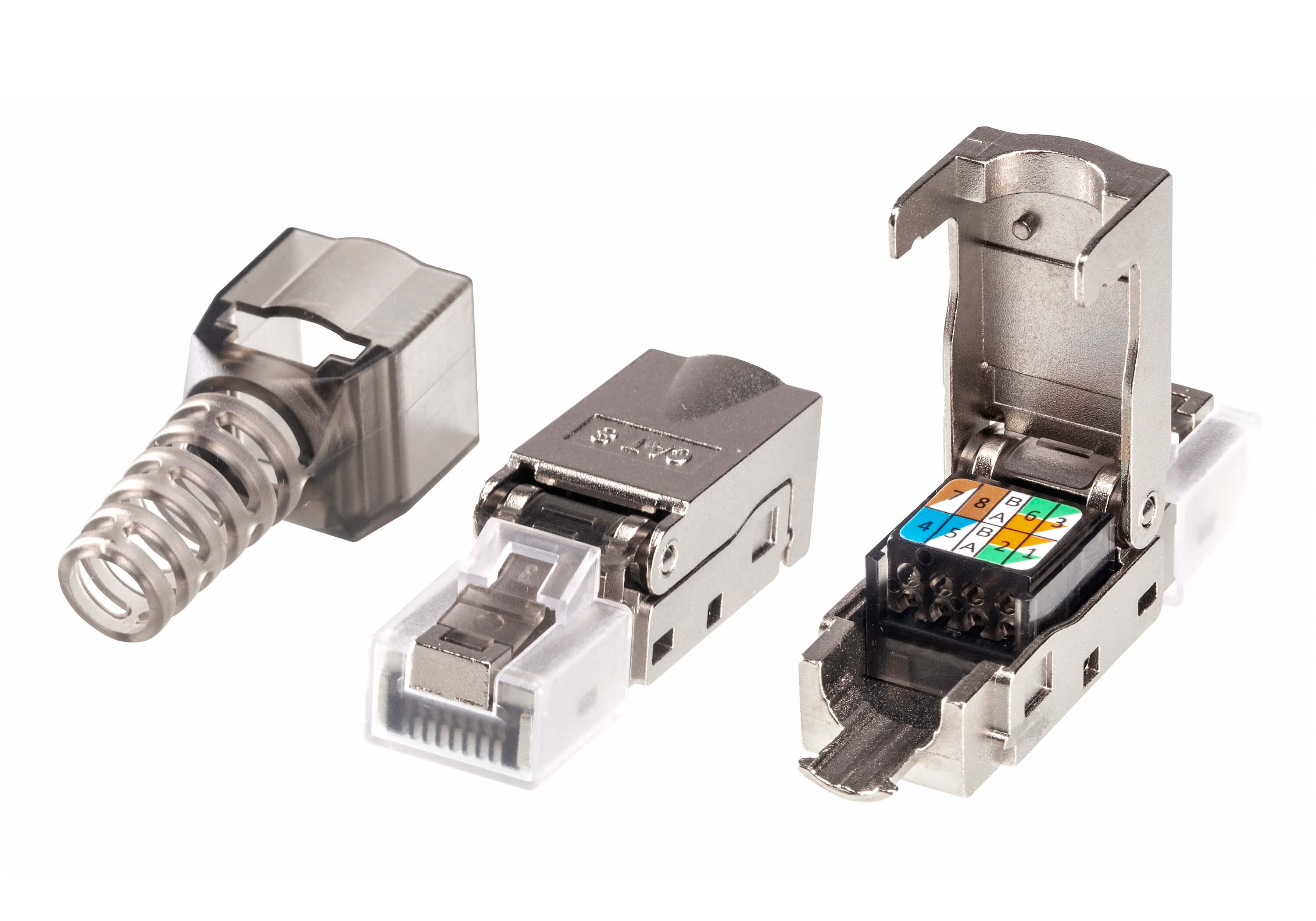 ATEN 2A-245G connecteur de fils J-45 Argent