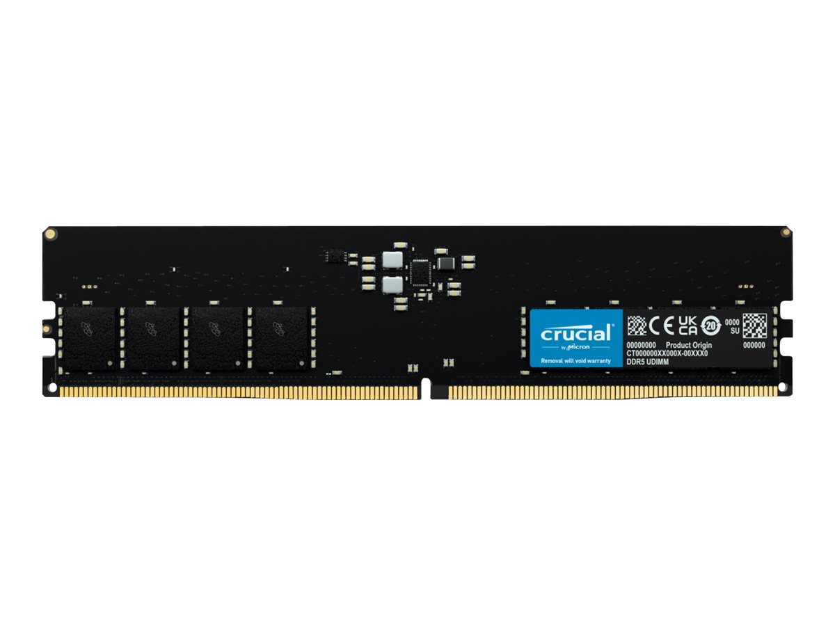 Crucial CT32G56C46U5T module de m�moire 32 Go 1 x 32 Go DDR5 288-pin DIMM ECC