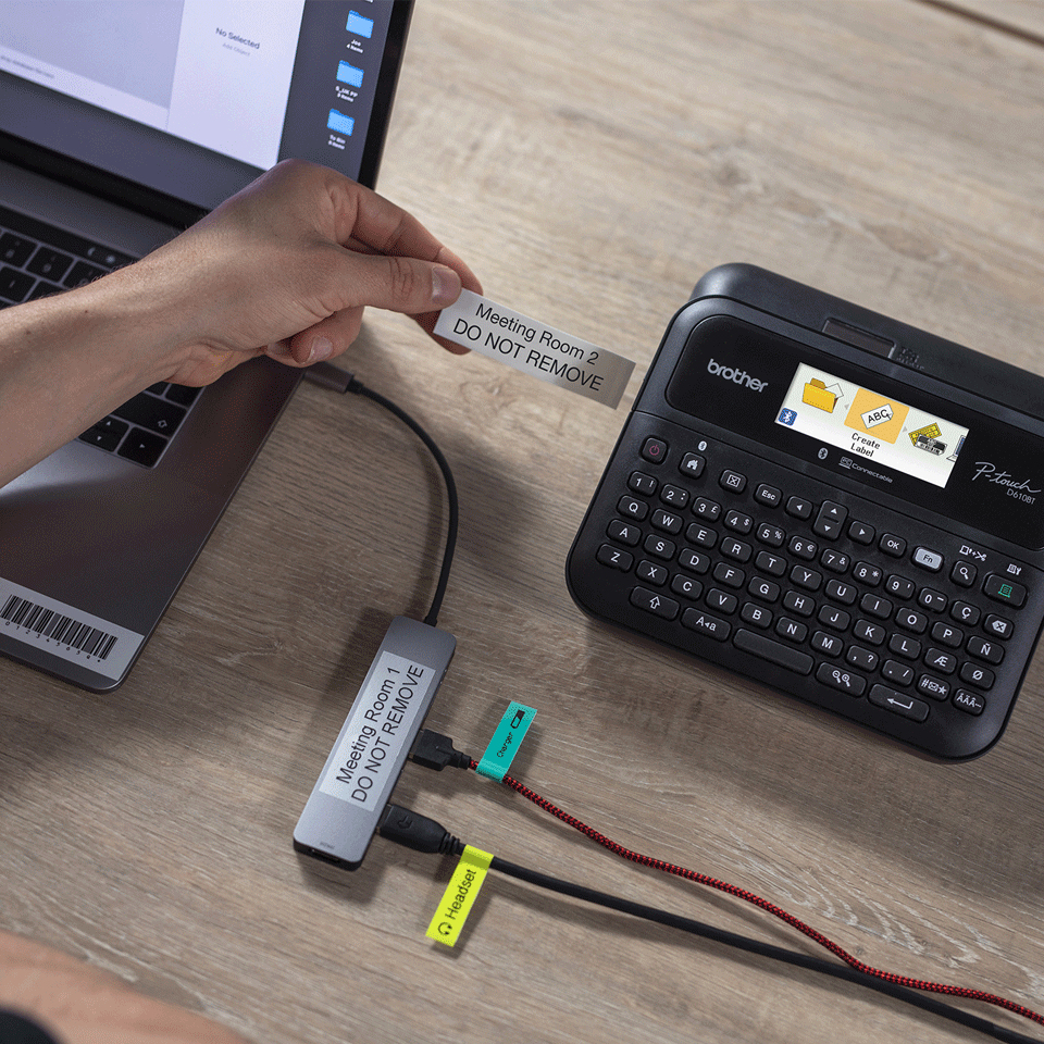 Brother PT D610BTVP Azerty LCD 180 dpi 24mm