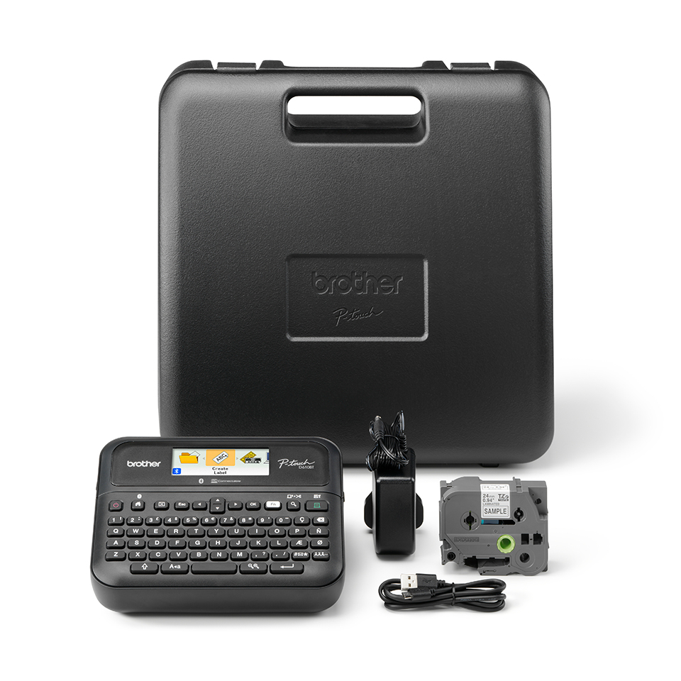 Brother PT D610BTVP Azerty LCD 180 dpi 24mm