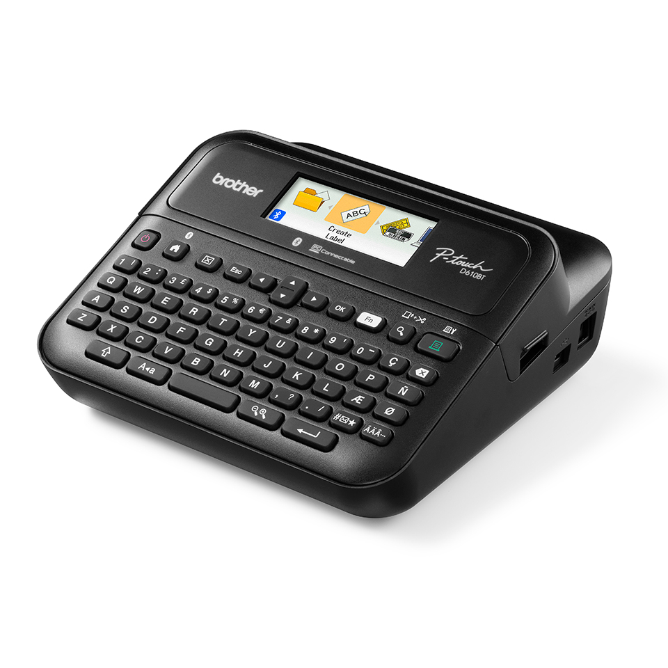 Brother PT D610BTVP Azerty LCD 180 dpi 24mm