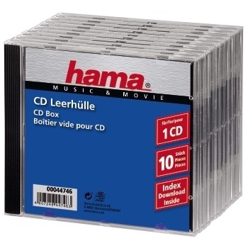 Hama Custodia per CD - 10 pzz.