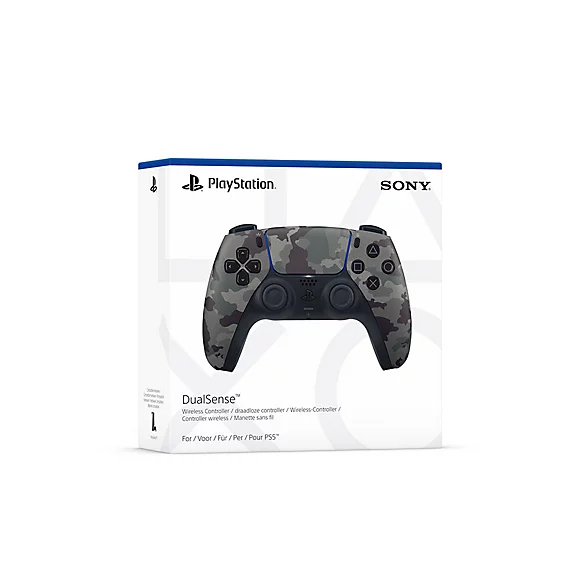 Sony Interactive Entertainment DualSense Camuflaje, Gris Bluetooth/USB Gamepad Anal�gico/Digital PlayStation 5