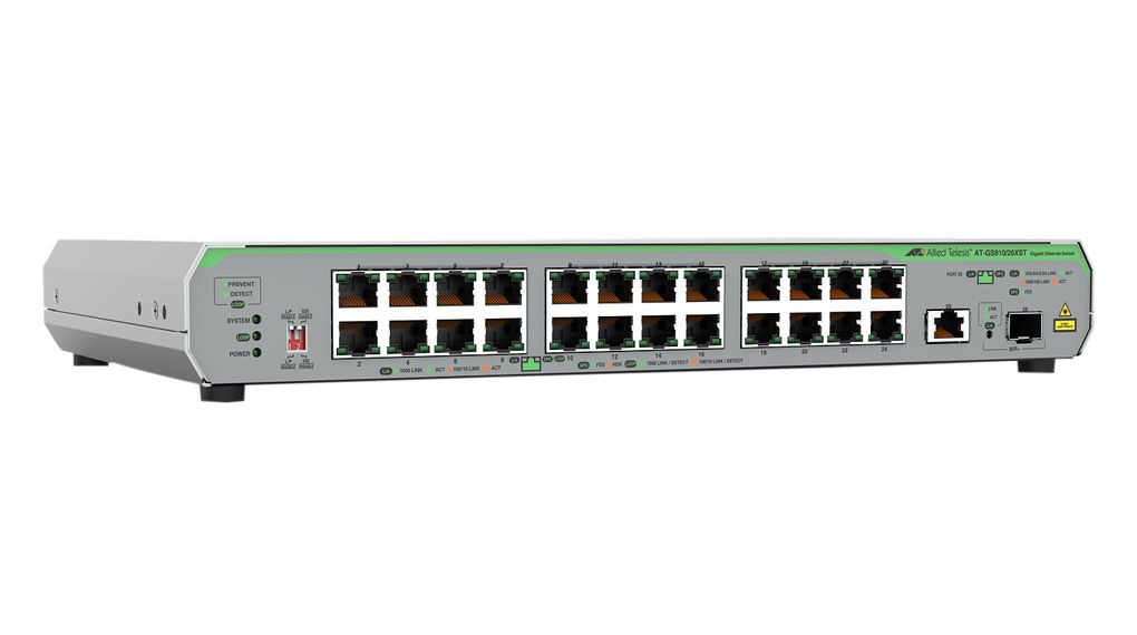 Allied Telesis AT-GS910/26XST-50 commutateur rseau Non-gr 10G Ethernet (100/1000/10000) Gris