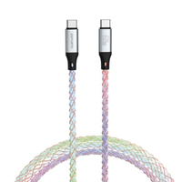 4smarts USB 2.0-Kabel USB-C RGBCord 60W C - Kabel - Digital/Daten