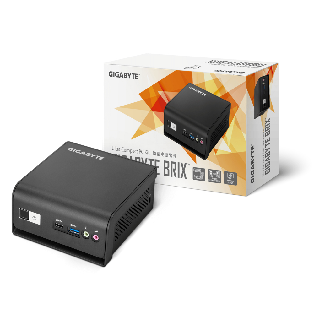 Gigabyte GB-BMPD-6005 PC/estaci�n de trabajo barebone Negro N6005 2 GHz
