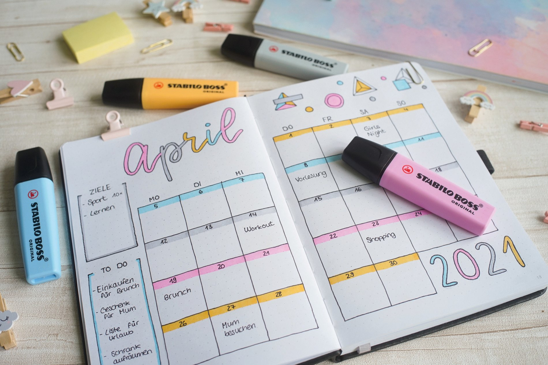 STABILO BOSS ORIGINAL marker 1 pc(s) Chisel tip Lilac