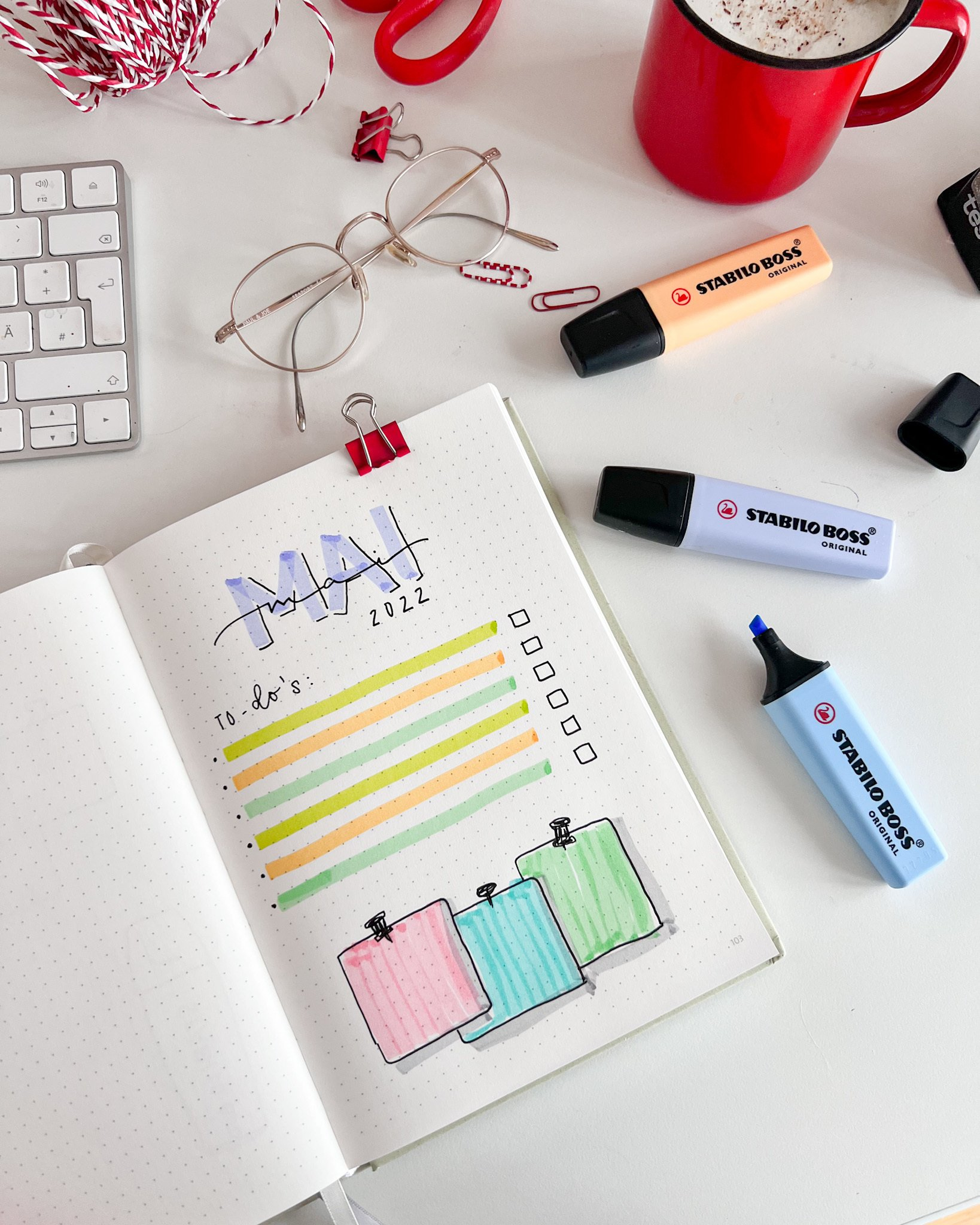 STABILO BOSS ORIGINAL marker 1 pc(s) Chisel tip Lilac