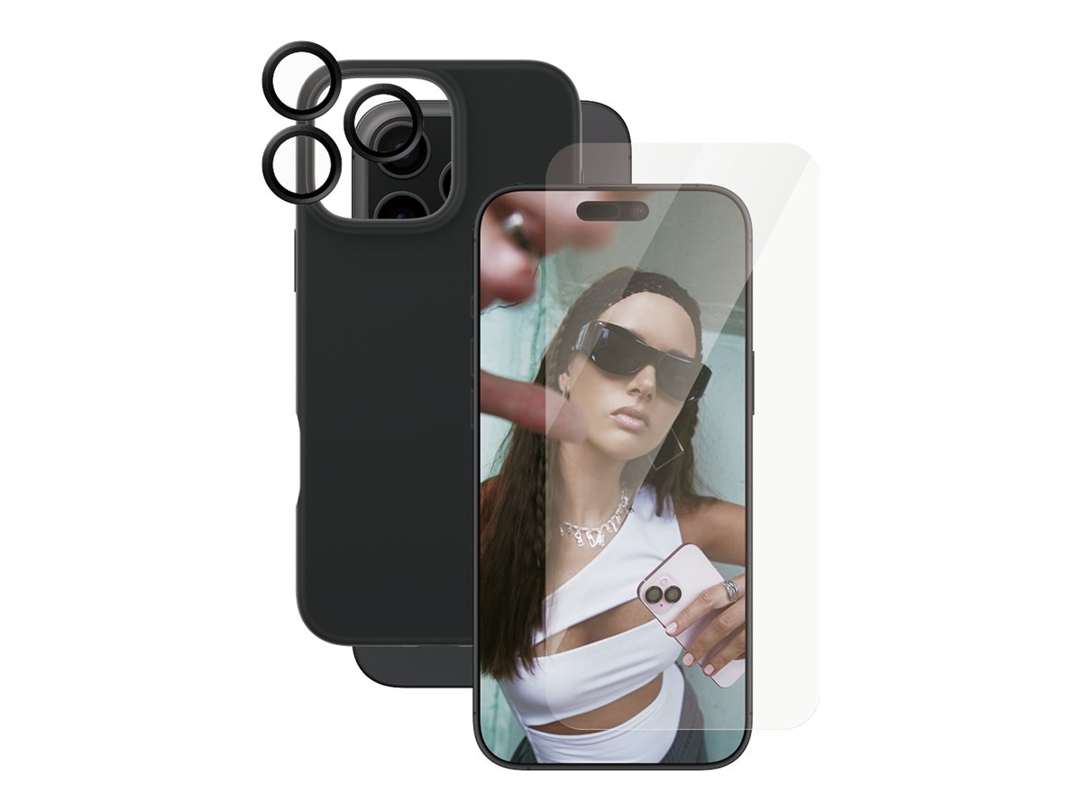 PanzerGlass CARE by PanzerGlass - Hintere Abdeckung f�r Mobiltelefon - Aluminiumlegierung, fettabweisende Beschichtung, Polyethylenterephthalat (PET)