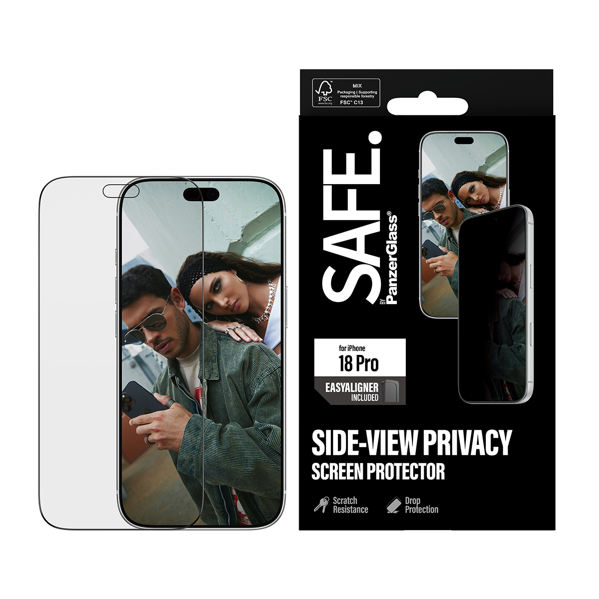 PanzerGlass PGS 2-Way Privacy SP iPhone 2026 Pro UWF