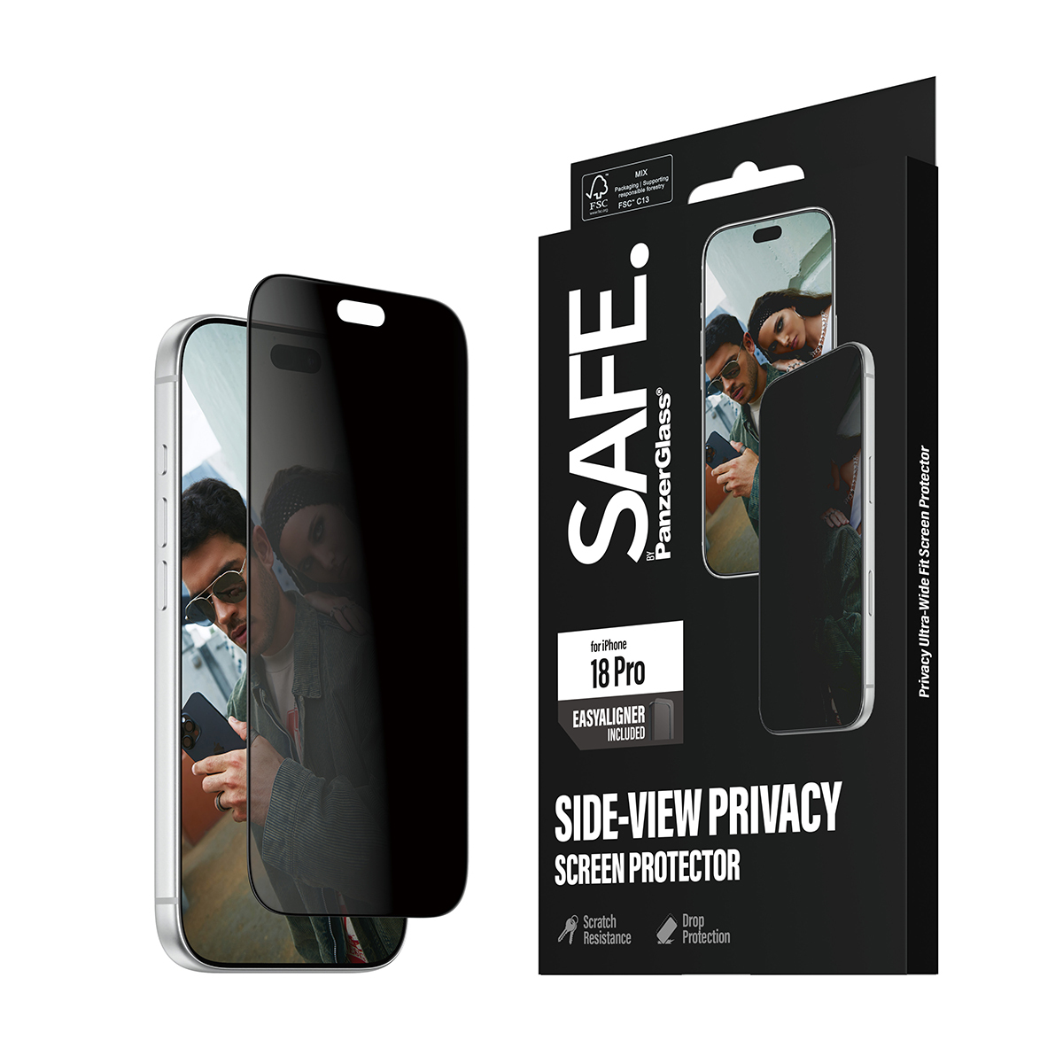 PanzerGlass PGS 2-Way Privacy SP iPhone 2026 Pro UWF