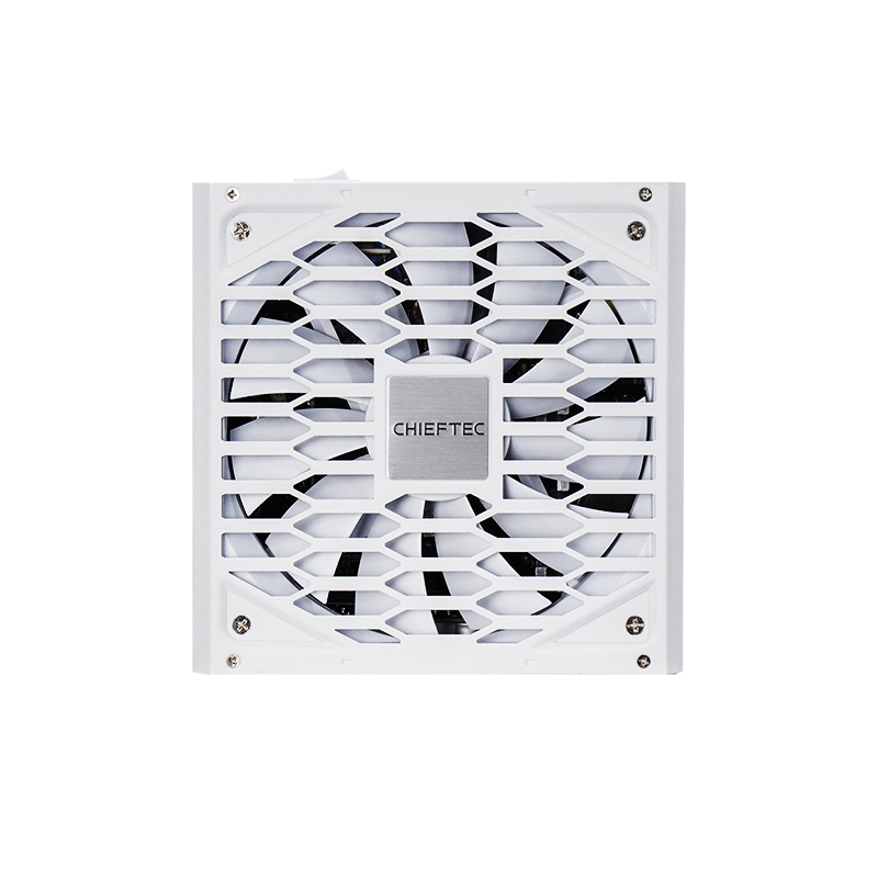 Chieftec Vega M White weiss 1x 12 Pin High Power GPU 4x PCIe Kabelmanagement 850 - 80 PLUS Gold
