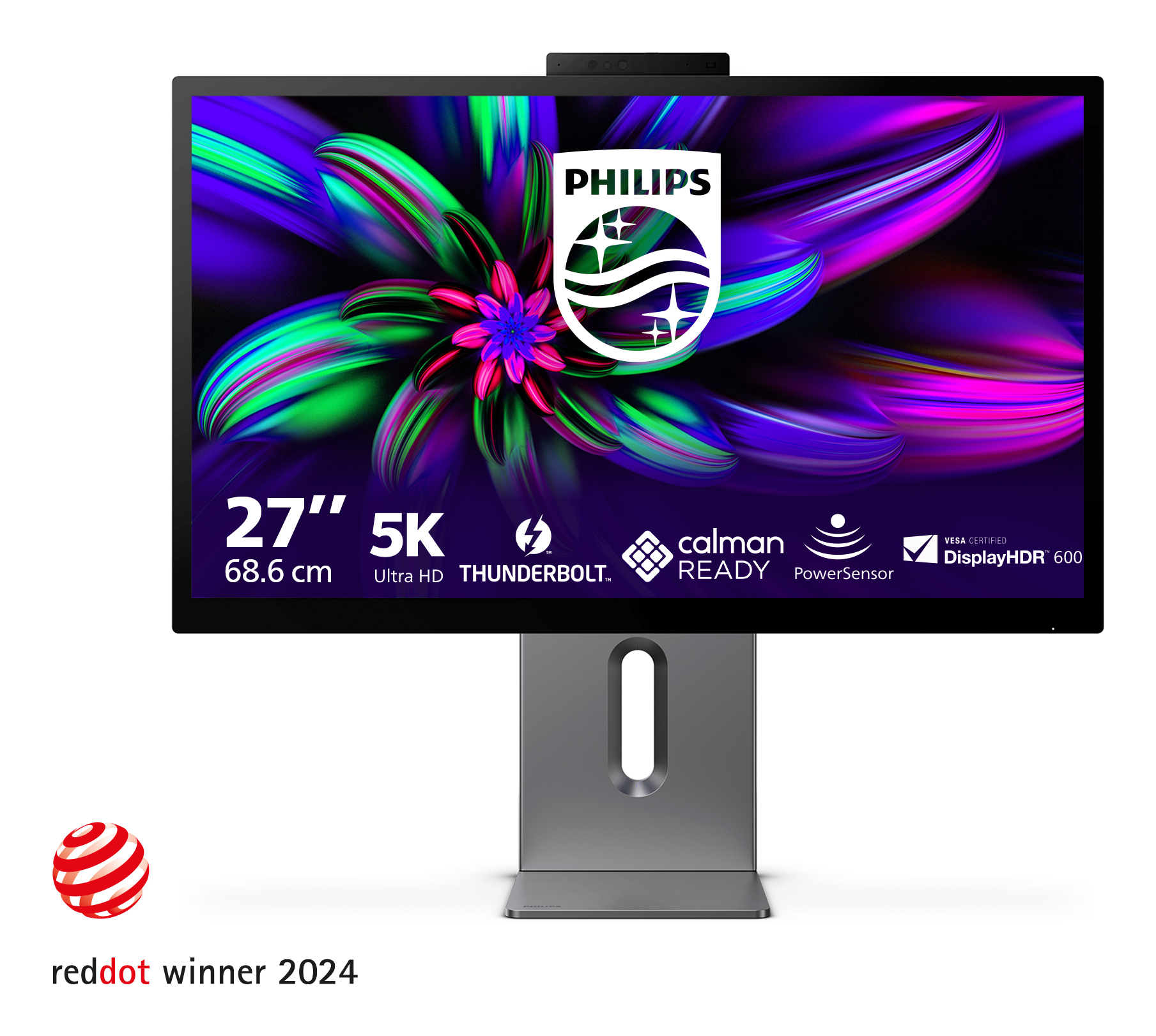 Philips Brilliance 27E3U7903/00 computer monitor 68.6 cm (27) 5120 x 2880 pixels 5K Ultra HD LCD Grey