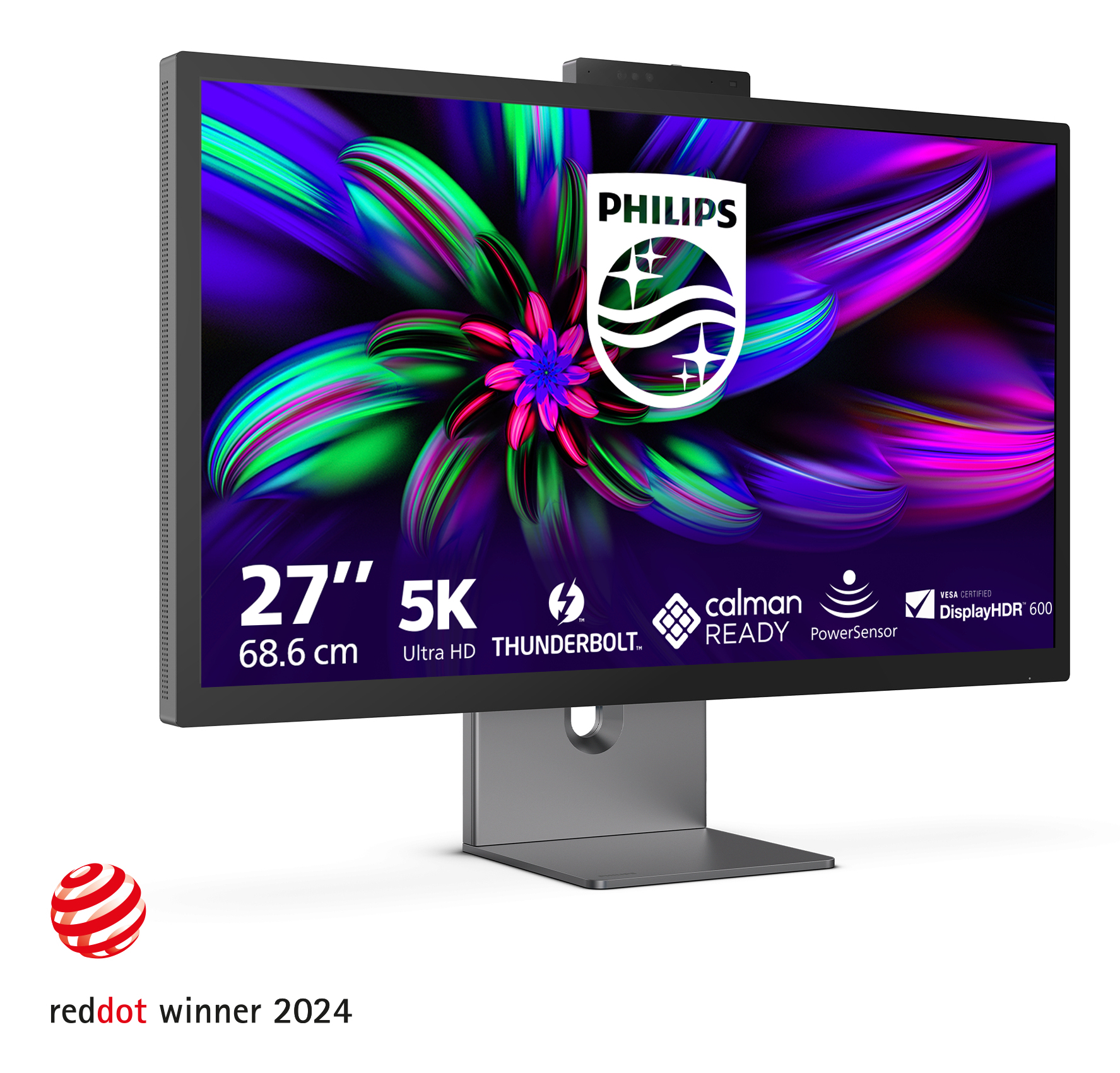 Philips Brilliance 27E3U7903/00 Monitor PC 68,6 cm (27) 5120 x 2880 Pixel 5K Ultra HD LCD Grigio