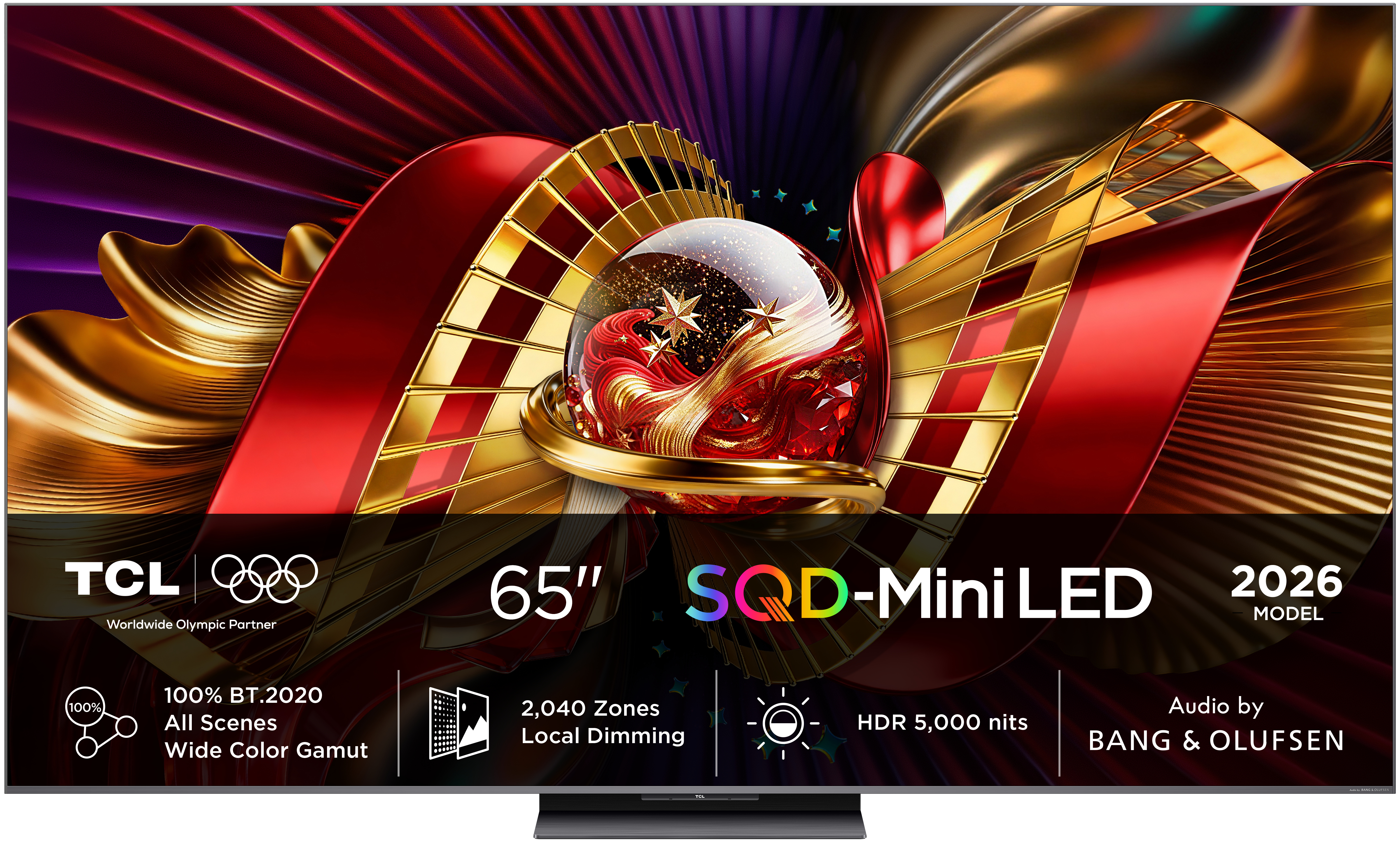 TCL C8L 65C8L TV 165,1 cm (65) 4K Ultra HD Smart TV Wifi Noir 6000 cd/m�