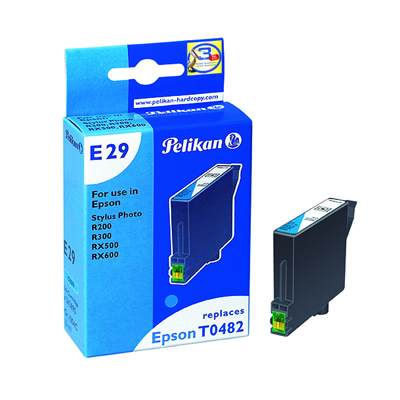 Pelikan E29 - 13 ml - Cyan - kompatibel - Tintenpatrone (Alternative zu: Epson T0482)