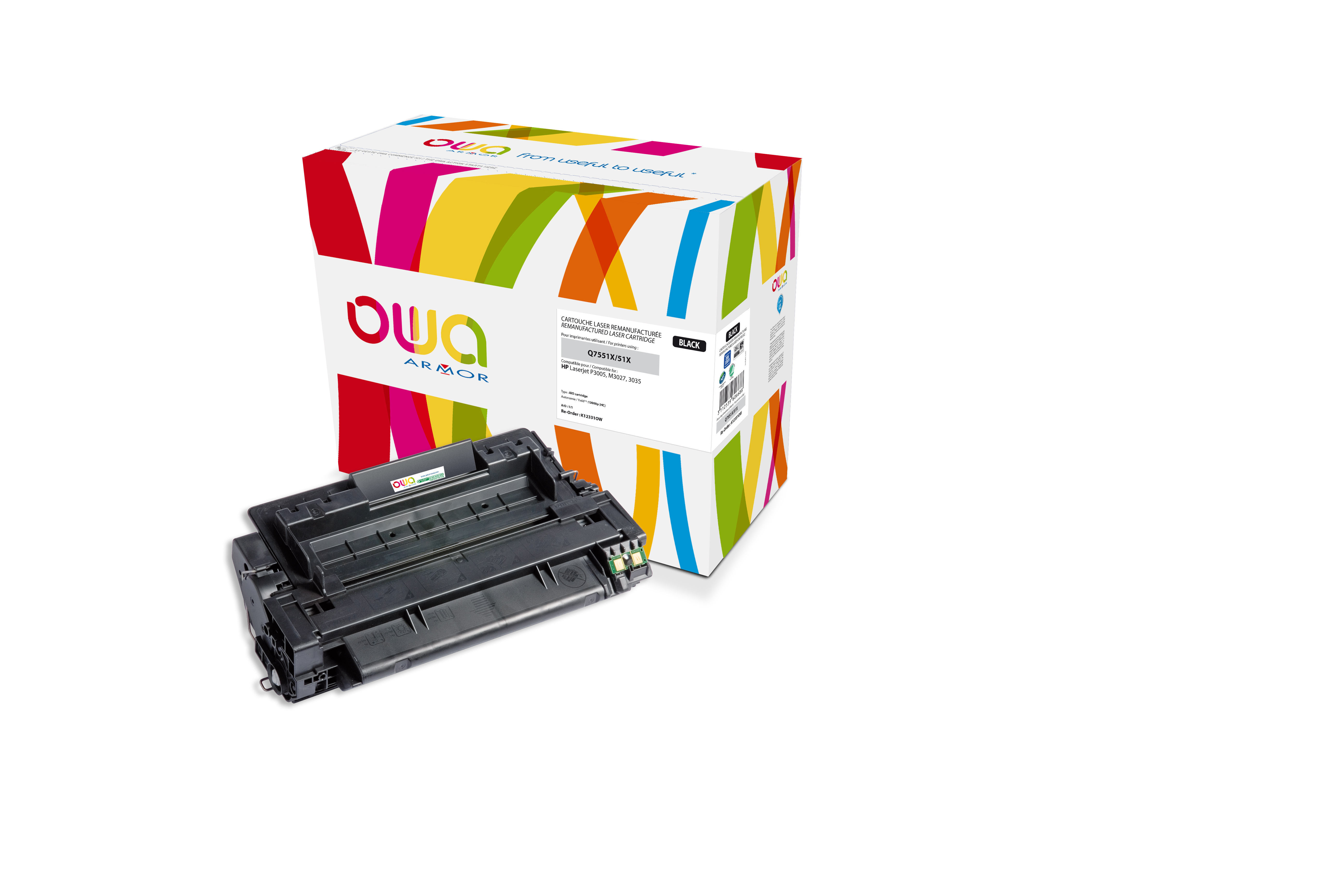 Armor K12331OW toner cartridge 1 pc(s) Black