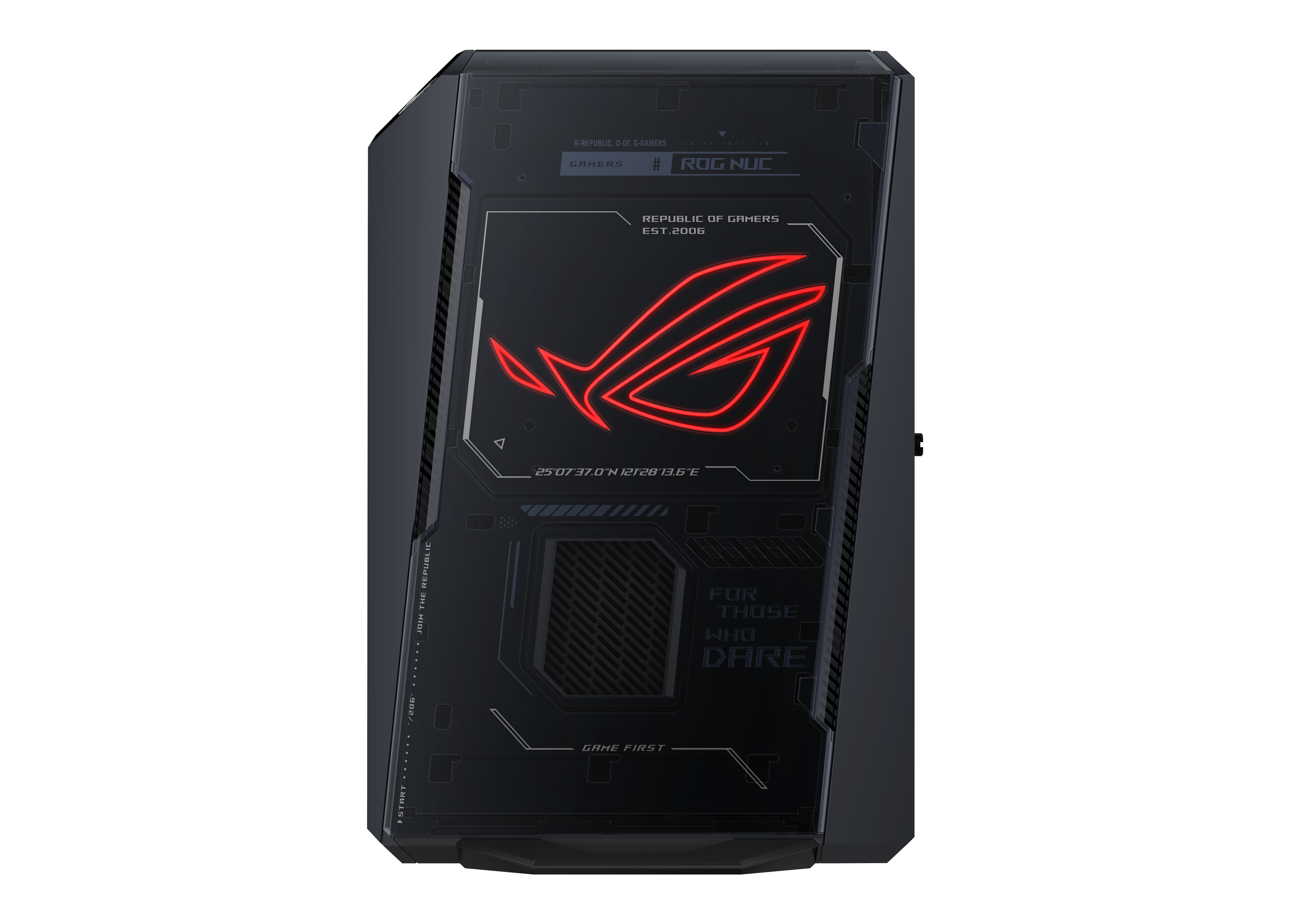 ASUS ROG NUC RNUC15JNK9X389A2 Intel Core Ultra 9 275HX 32 Go DDR5-SDRAM 1 To SSD NVIDIA GeForce RTX 5070 Ti Windows 11 Home USFF Mini PC Noir