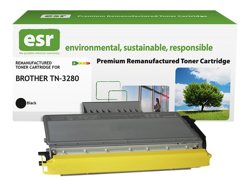 Armor ESR - Schwarz - kompatibel - Karton - wiederaufbereitet - Tonerpatrone (Alternative zu: Brother TN3280)