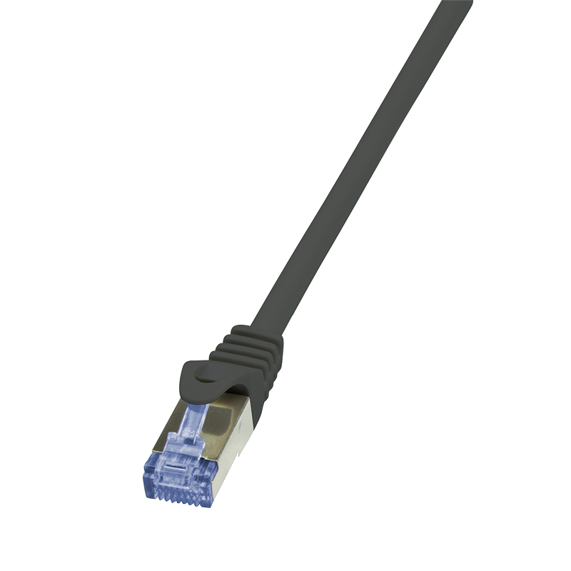 LogiLink PrimeLine Cat.7 S/FTP 0.5m cble de rseau Noir 0,5 m Cat7 S/FTP (S-STP)