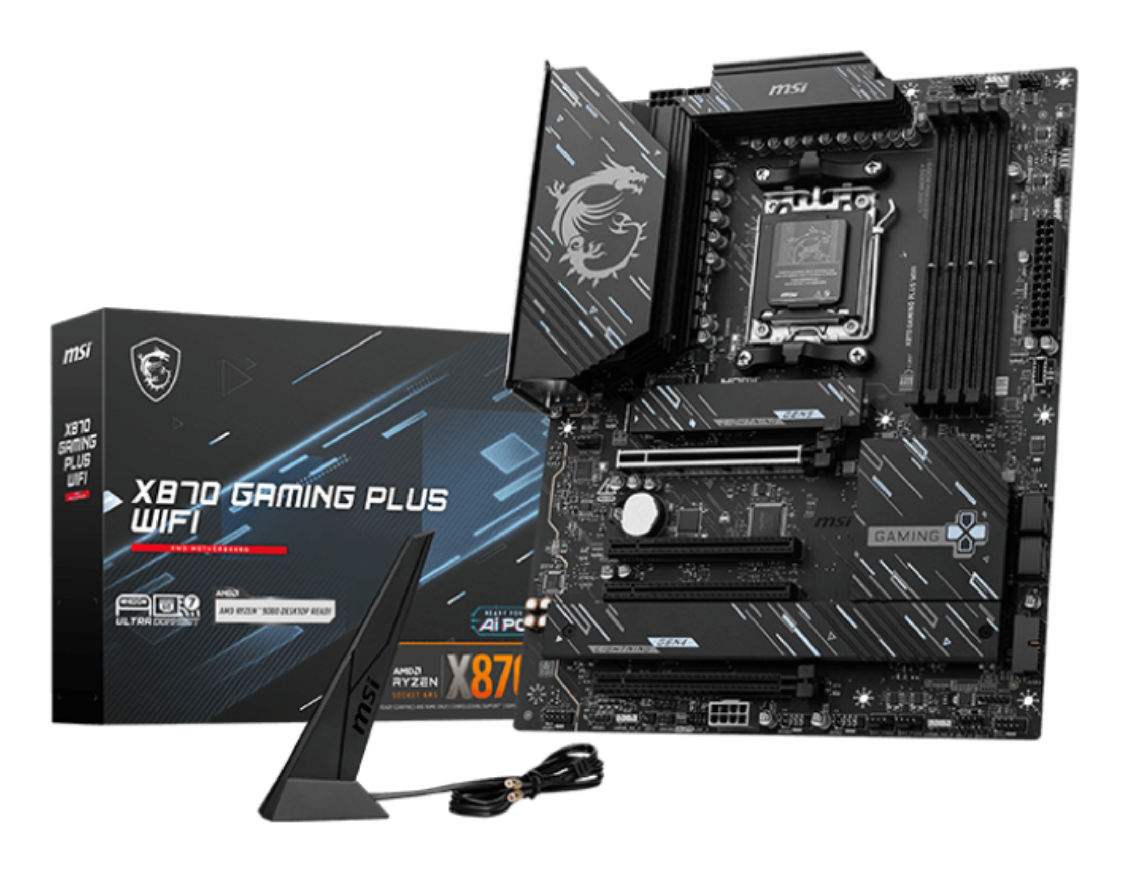 MSI X870 GAMING PLUS WIFI scheda madre AMD X870 Socket AM5 ATX