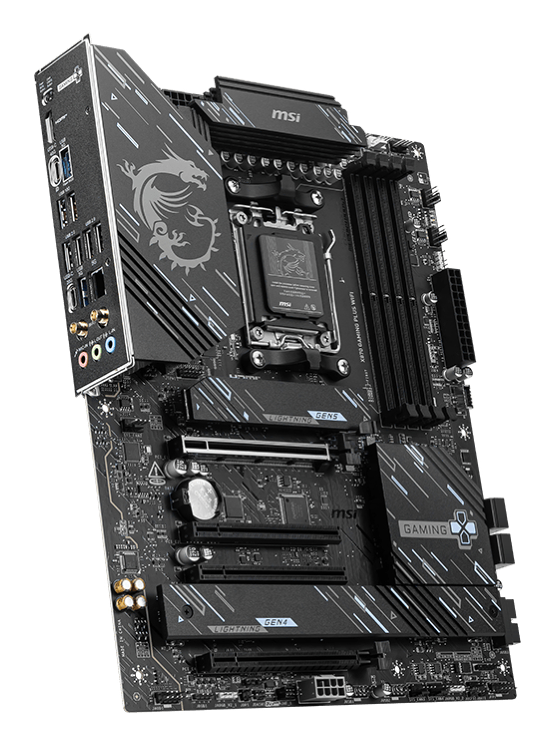 MSI X870 GAMING PLUS WIFI scheda madre AMD X870 Socket AM5 ATX