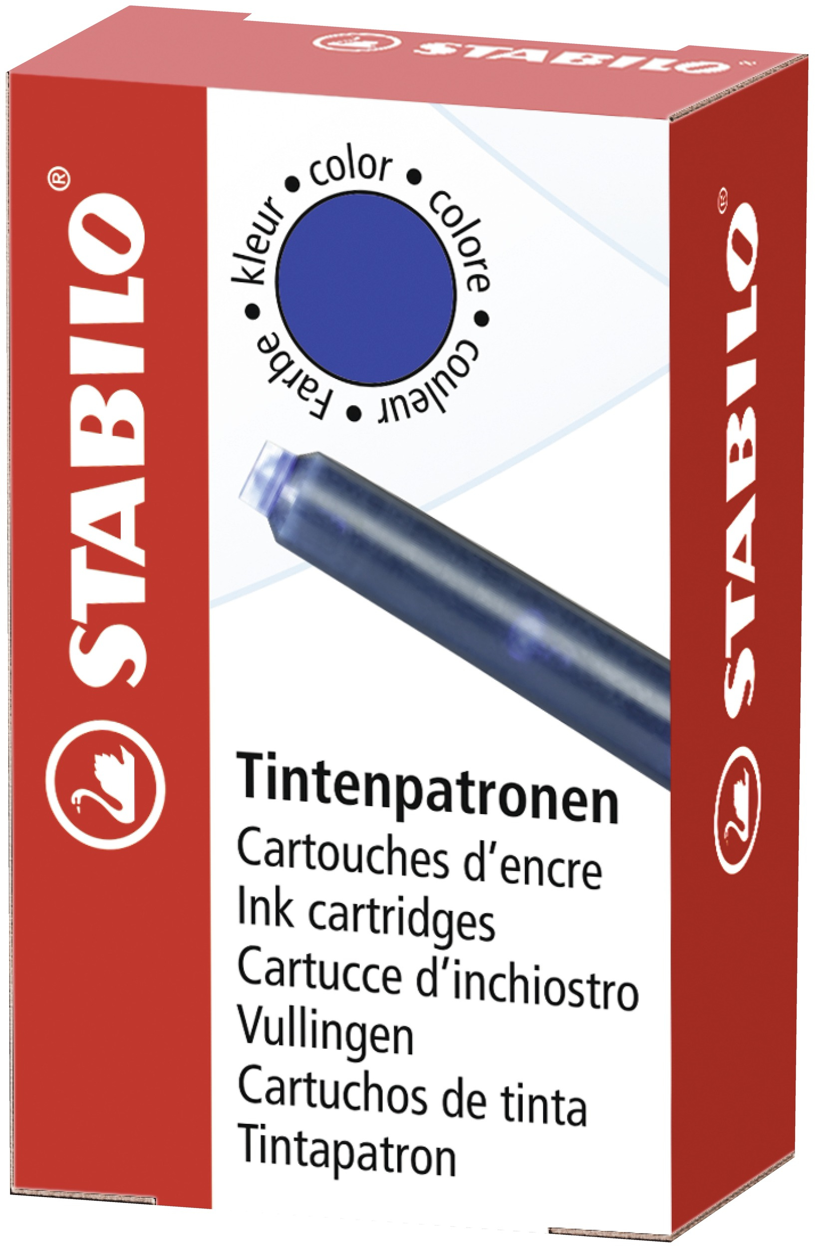 STABILO 5/0-041 ricaricatore di penna Blu 6 pz