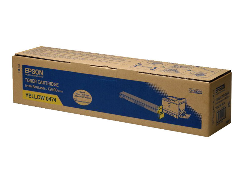 Epson Gelb - Original - Tonerpatrone - f�r AcuLaser C9200D3TNC