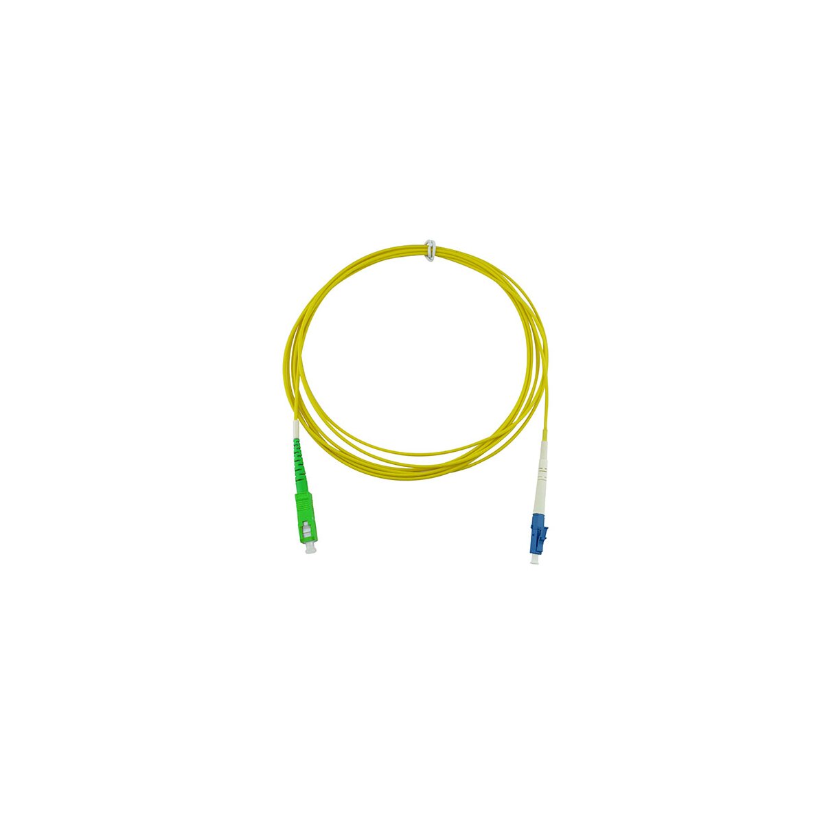 BlueOptics SFP2122BU7.5MS fibre optic cable 7.5 m LC SC G.657.A1 Yellow
