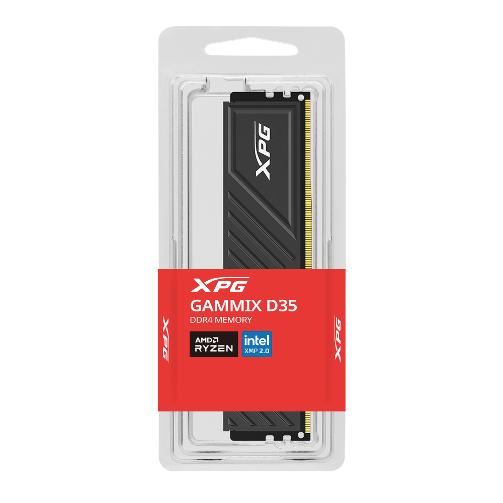 ADATA DDR4 16GB 3200-16 XPG D35 bk Single Tray