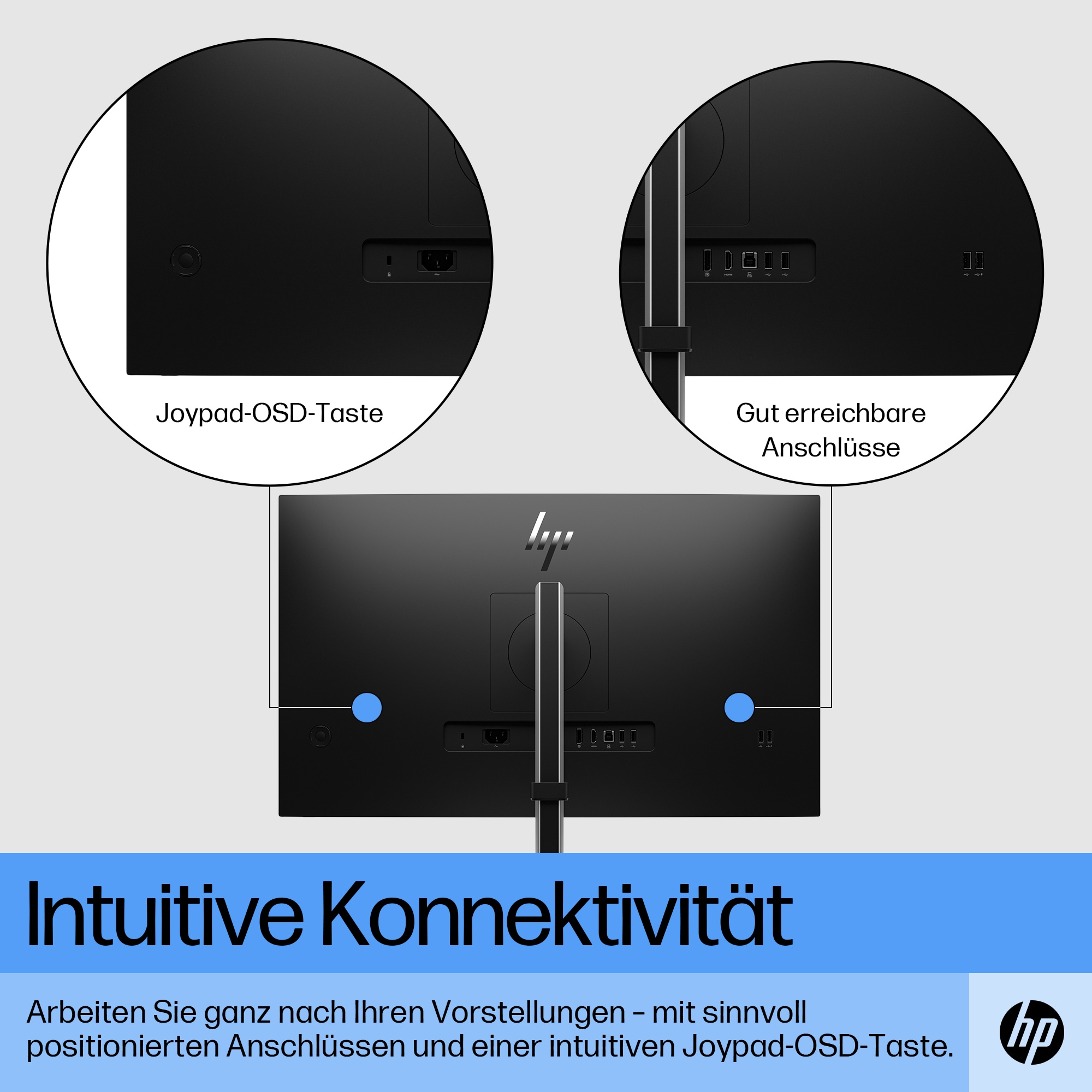 HP E27 G5 68,6 cm (27) 1920 x 1080 Pixeles Full HD Negro