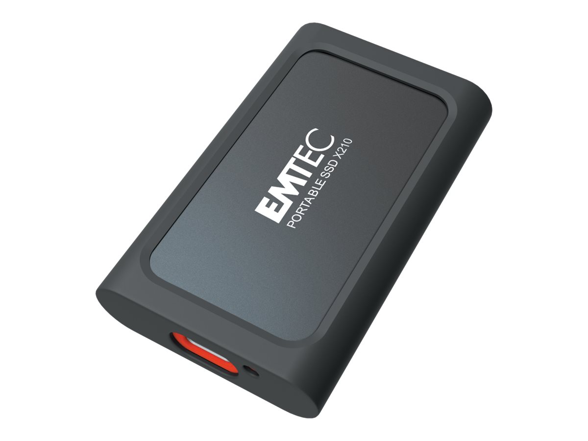 EMTEC X210 - SSD - 128 GB - extern (tragbar) - USB 3.2 Gen 2 (USB-C Steckverbinder)