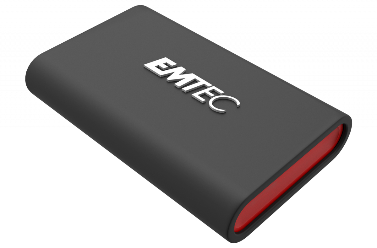 EMTEC X210 - SSD - 128 GB - extern (tragbar) - USB 3.2 Gen 2 (USB-C Steckverbinder)