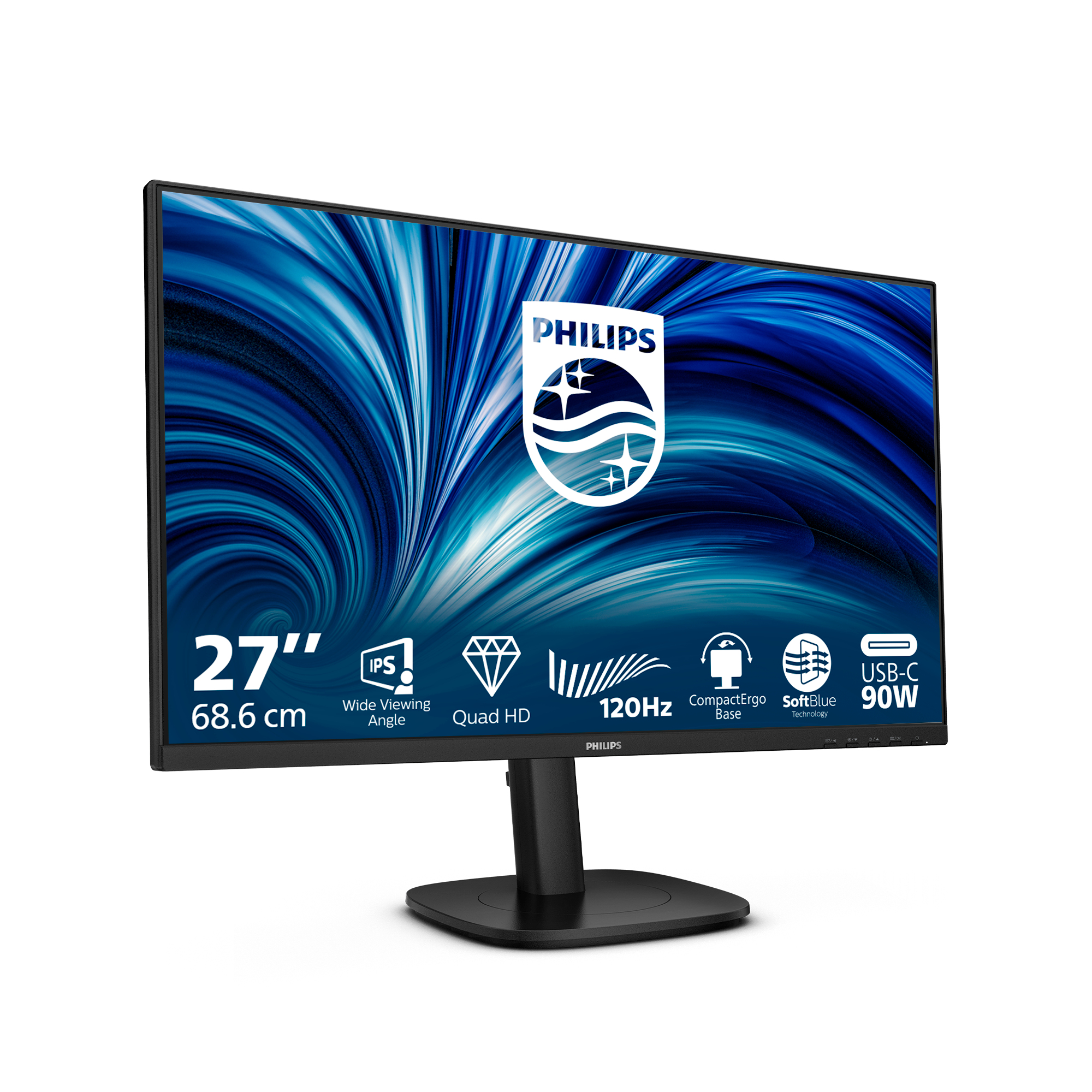 Philips 27 QHD HAS Docking 2x2W