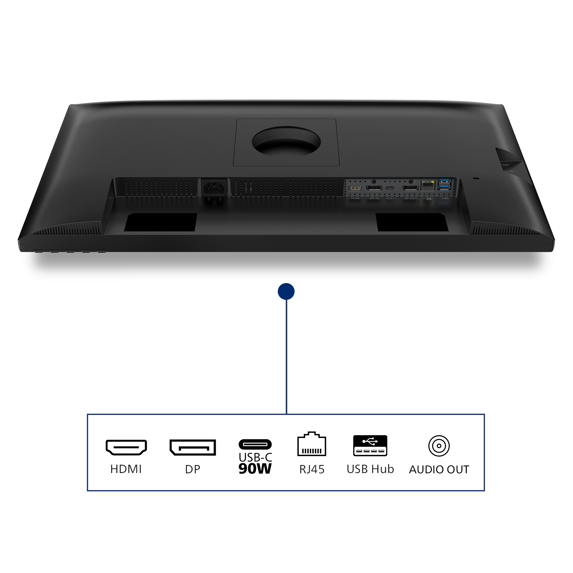 Philips 27 QHD HAS Docking 2x2W