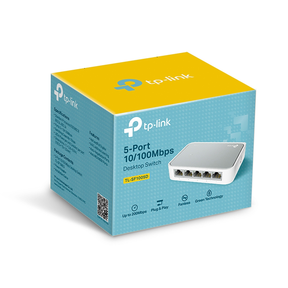 TP-Link TL-SF1005D switch No administrado Fast Ethernet (10/100)