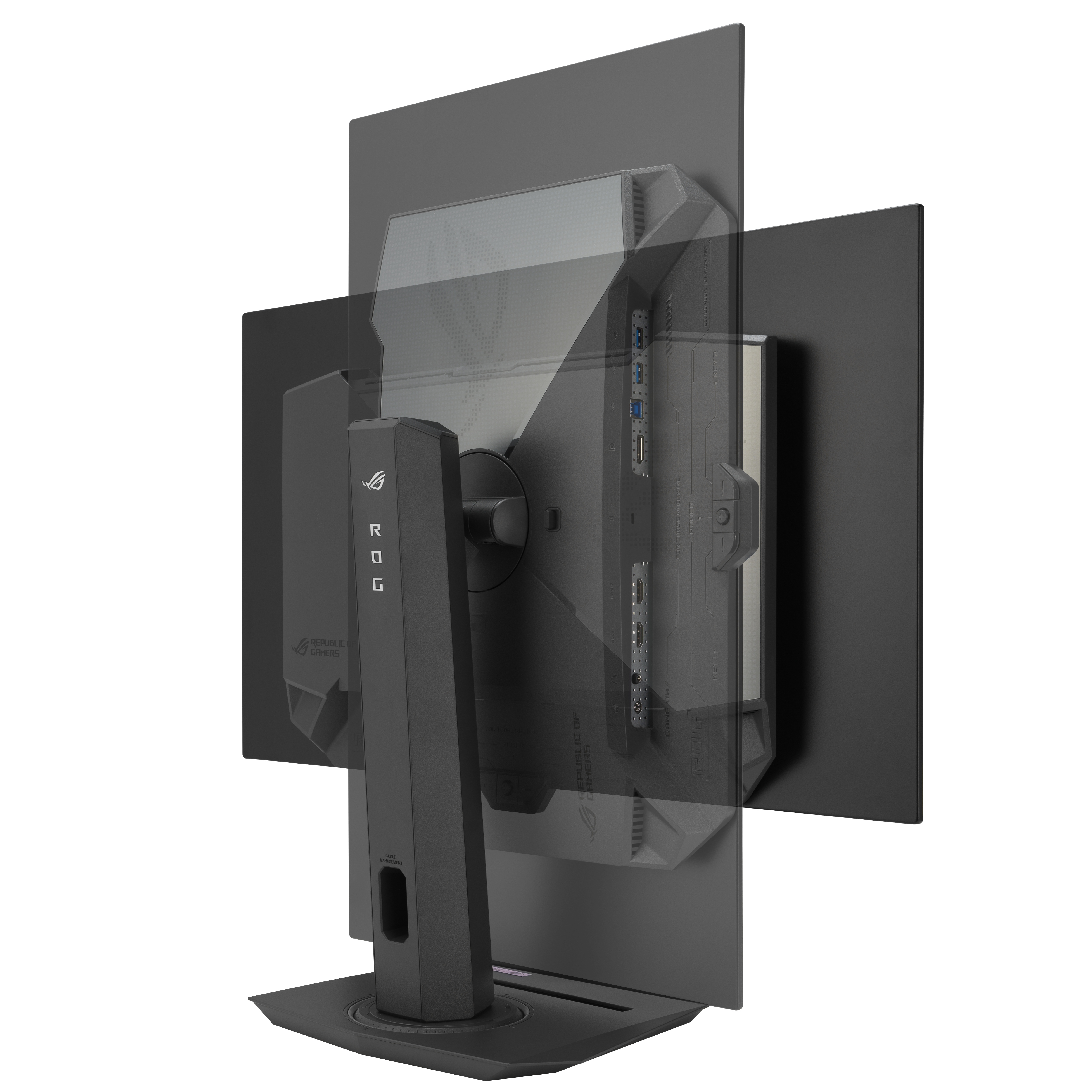 ASUS ROG Strix OLED XG27AQDMG computer monitor 67.3 cm (26.5) 2560 x 1440 pixels Quad HD Black