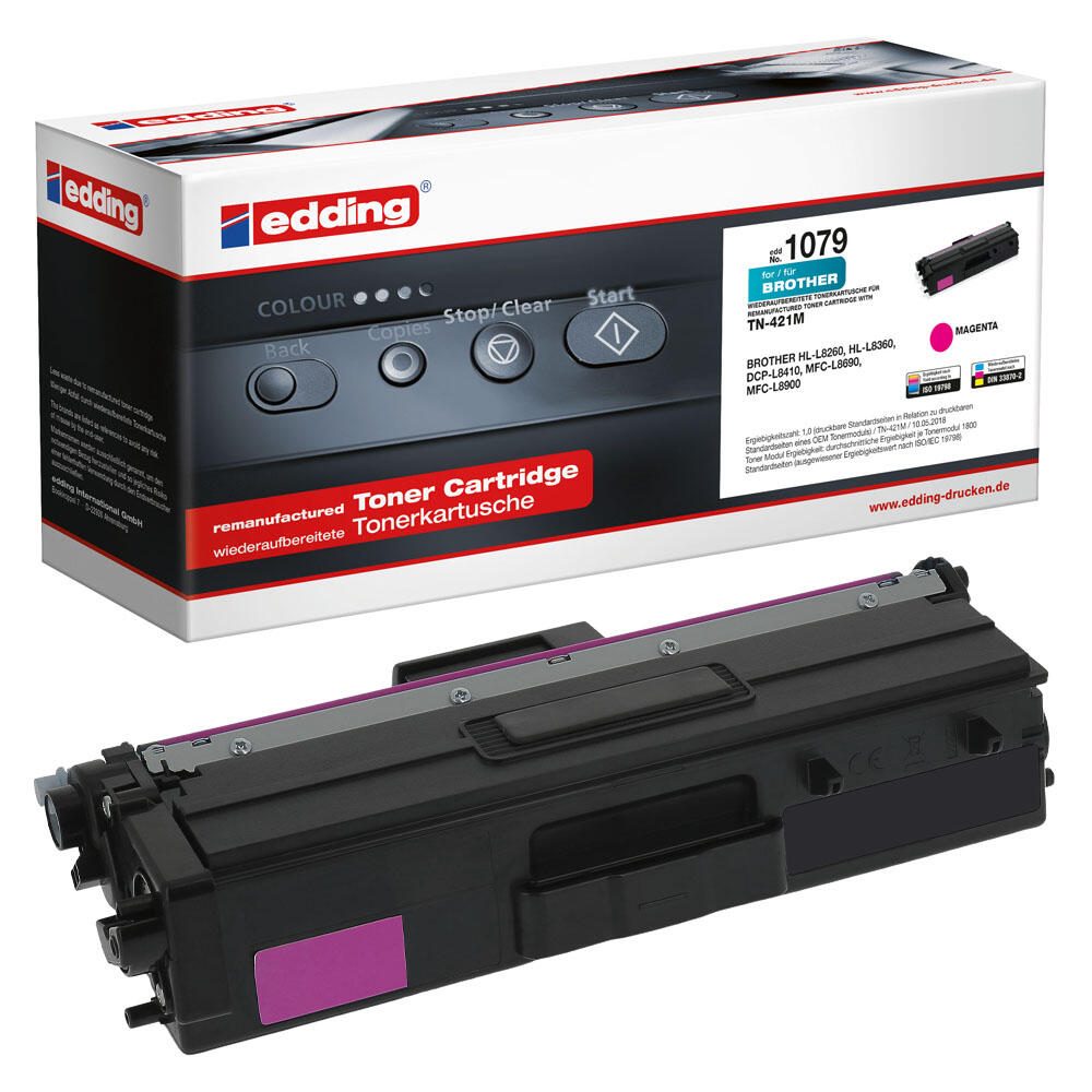 EDDING EDD-1079 magenta Toner ersetzt brother TN-421M