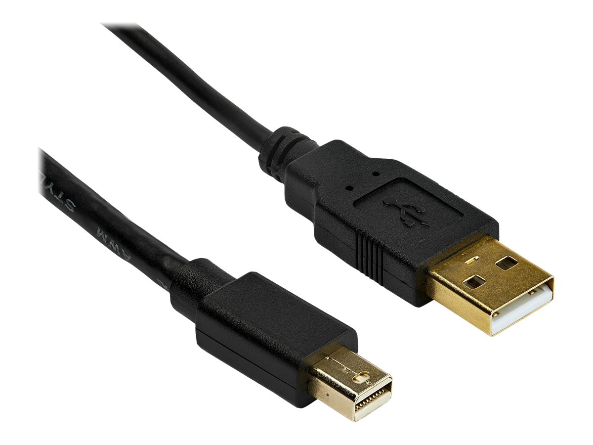 StarTech.com Adaptateur Mini DisplayPort vers DVI Dual Link - Adaptateur Convertisseur Vido dcran Actif Mini DisplayPort vers DVI-D - Alimentation USB - Dual Link - Noir