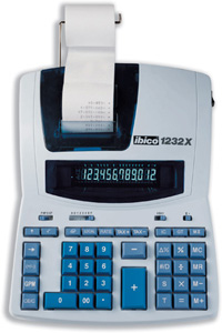 Ibico 1232X calcolatrice Desktop Calcolatrice con stampa