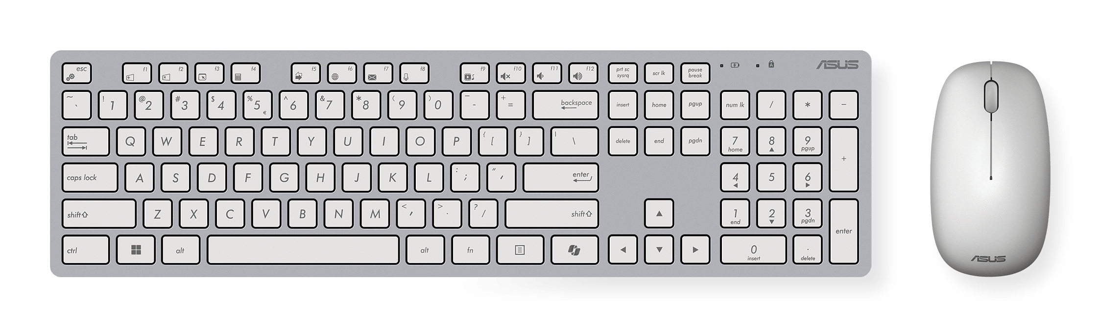 ASUS W5000 - Tastatur-und-Maus-Set - 100% - kabellos
