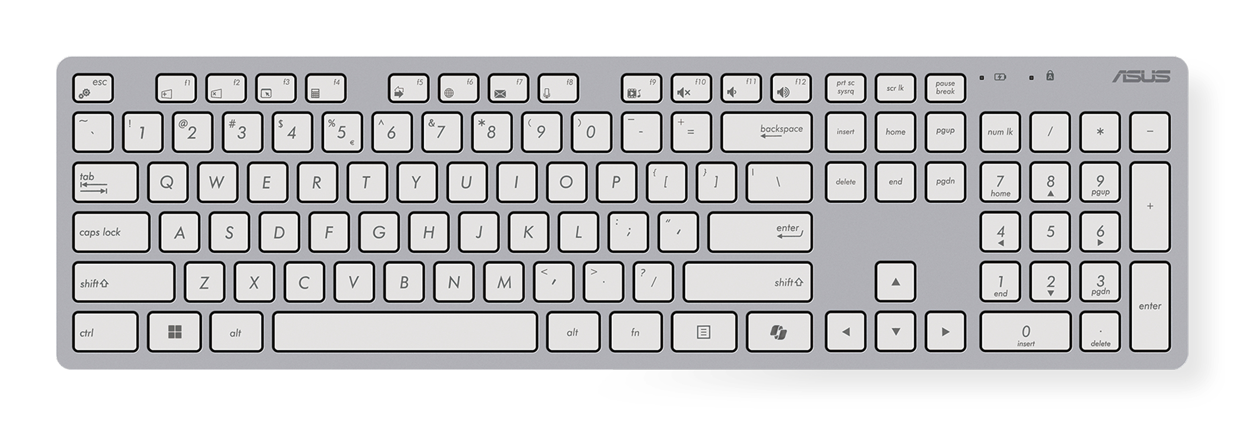 ASUS W5000 - Tastatur-und-Maus-Set - 100% - kabellos