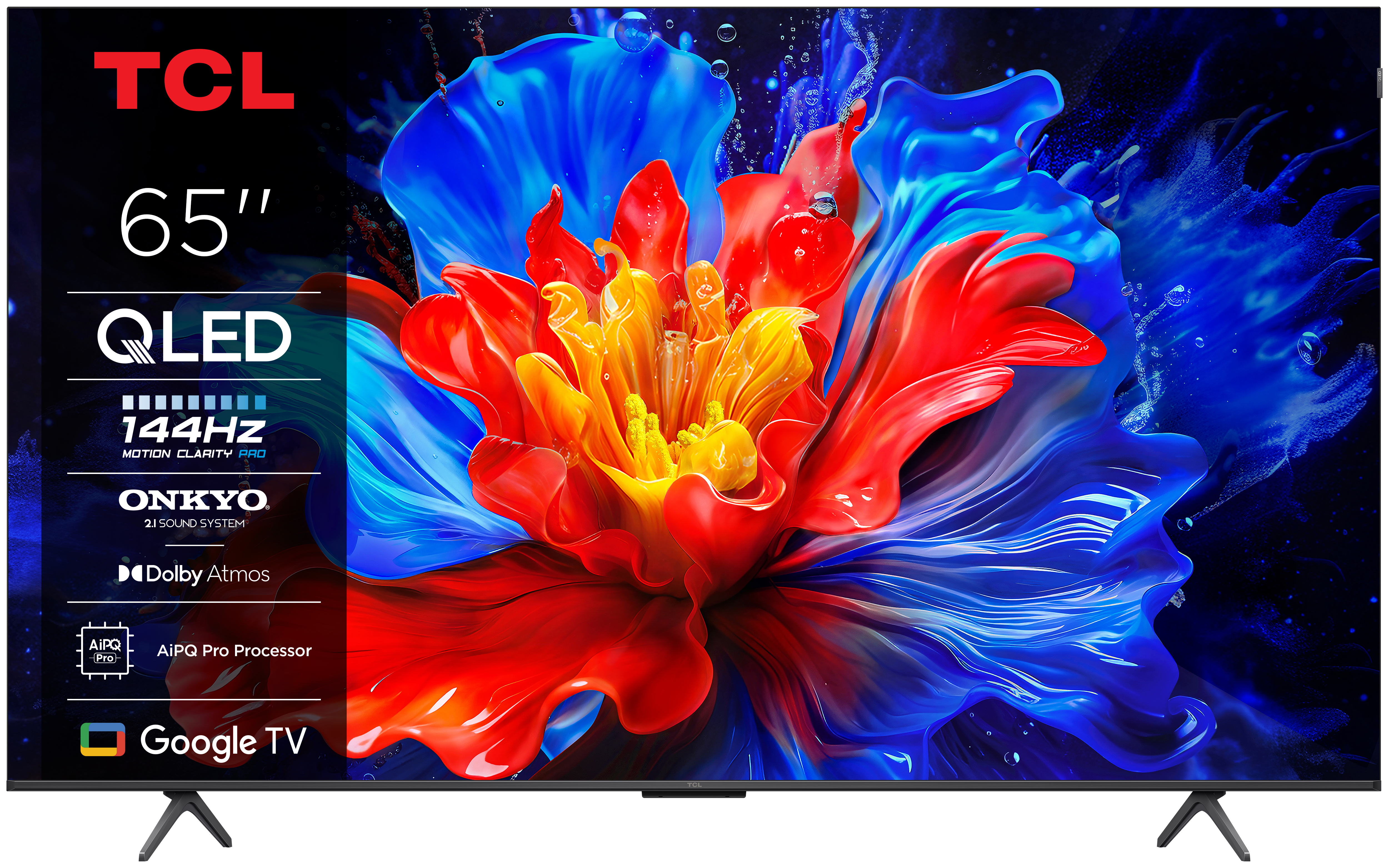 TCL P8K 65P8K TV 65 4K Ultra HD Smart Wi-Fi Metallic 350 - Flachbildschirm (TFT/LCD) - 165,1 cm